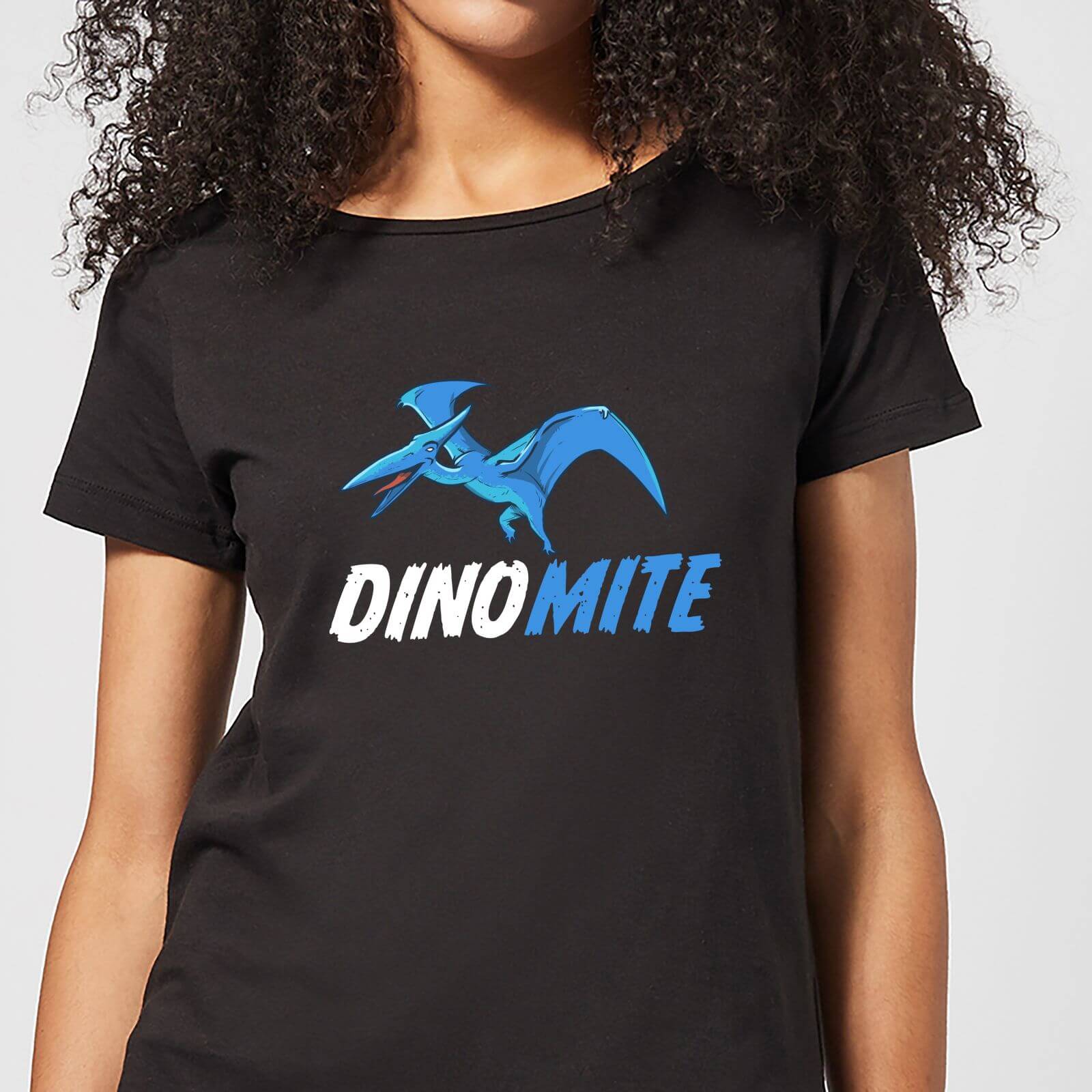 Dino Mite Women's T-Shirt - Black - S - Black