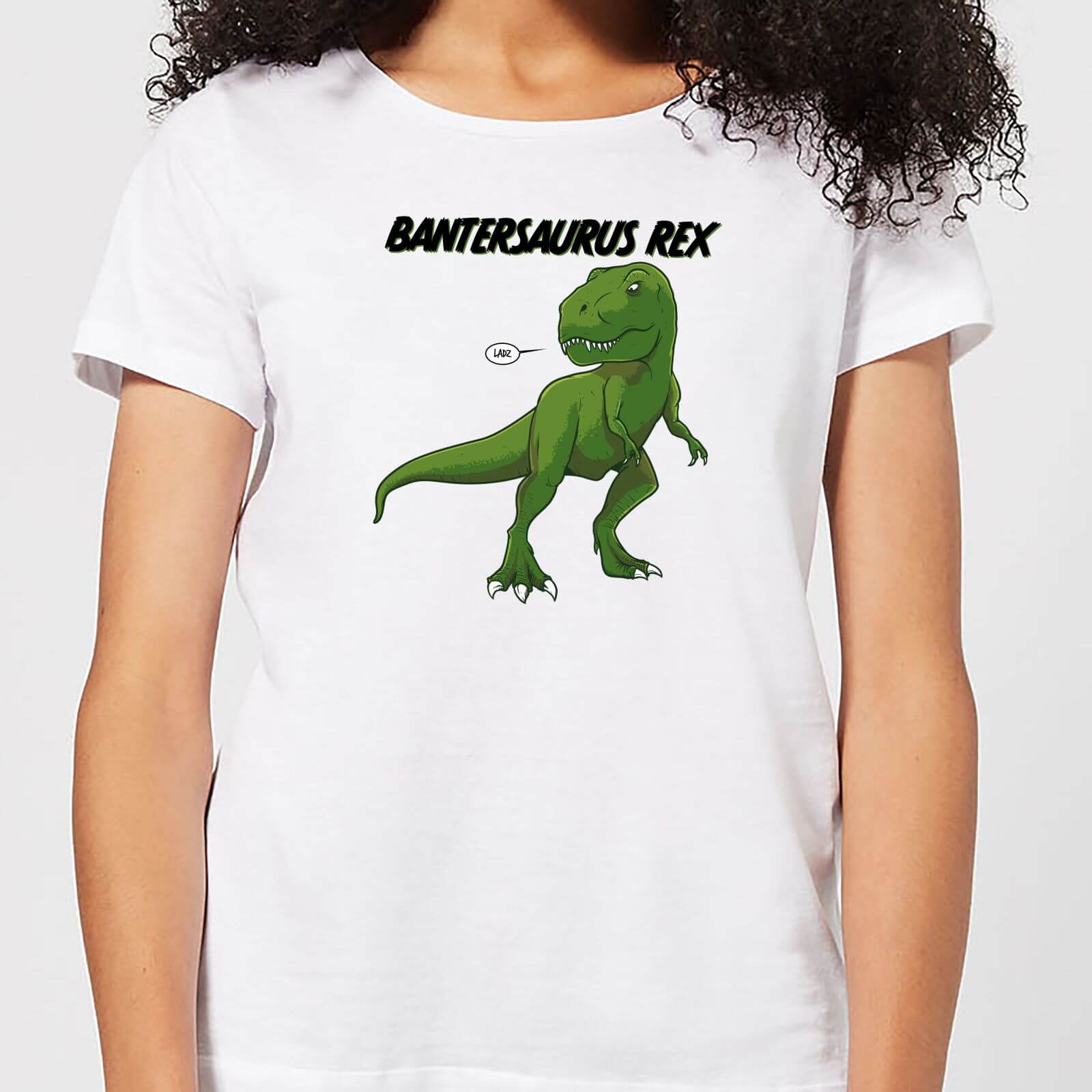 Bantersaurus Rex Women's T-Shirt - White - XXL - White
