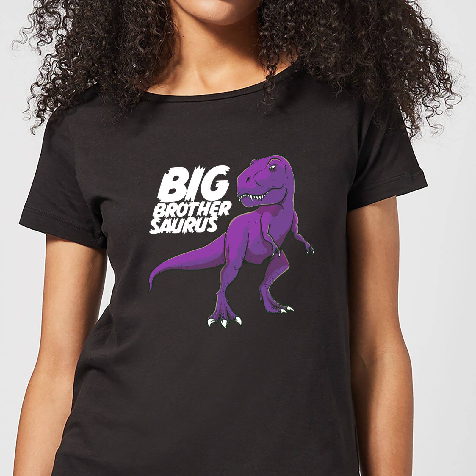 Im A Big Brothersaurus Women's T-Shirt - Black - 4XL - Black