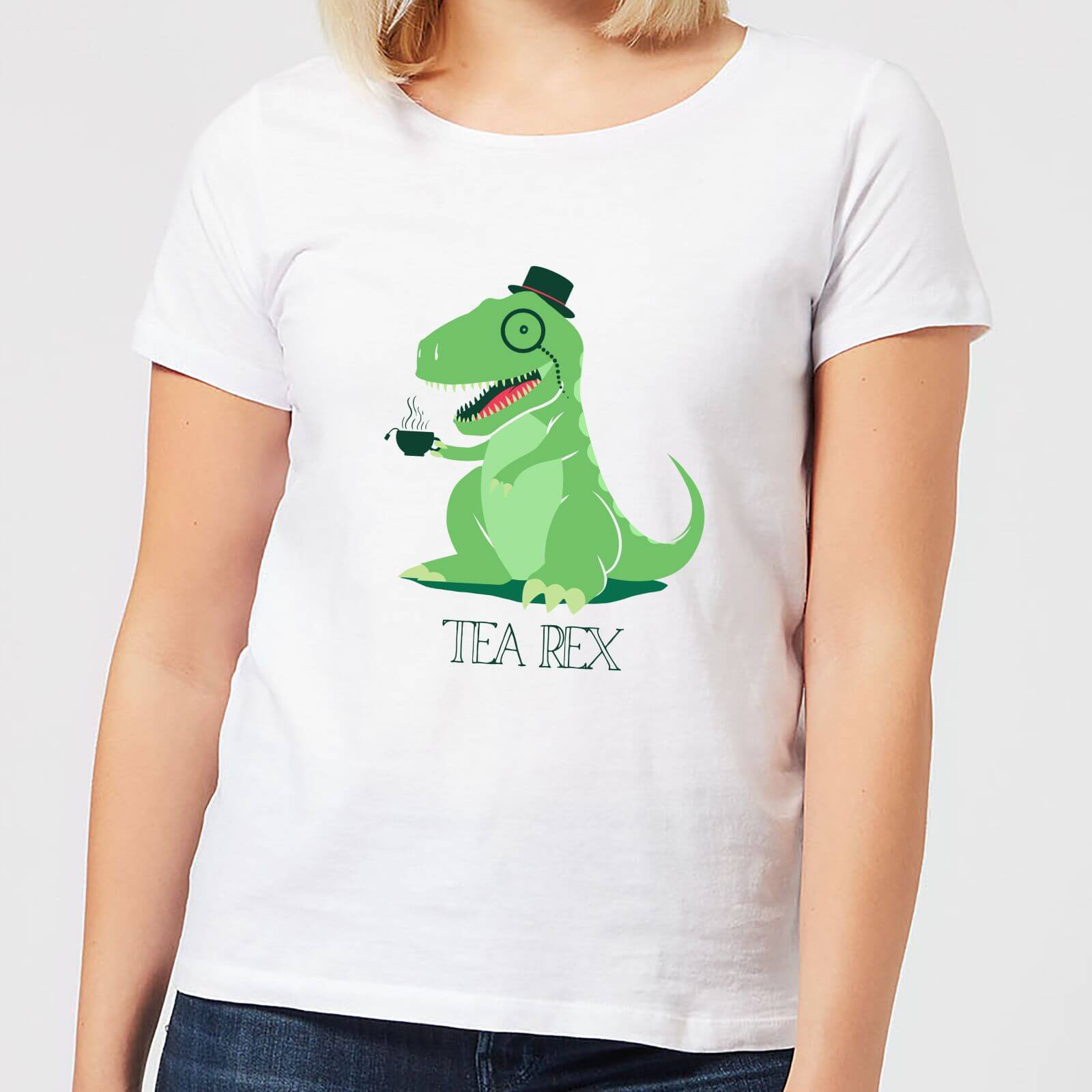 Tea Rex Women's T-Shirt - White - 4XL - White