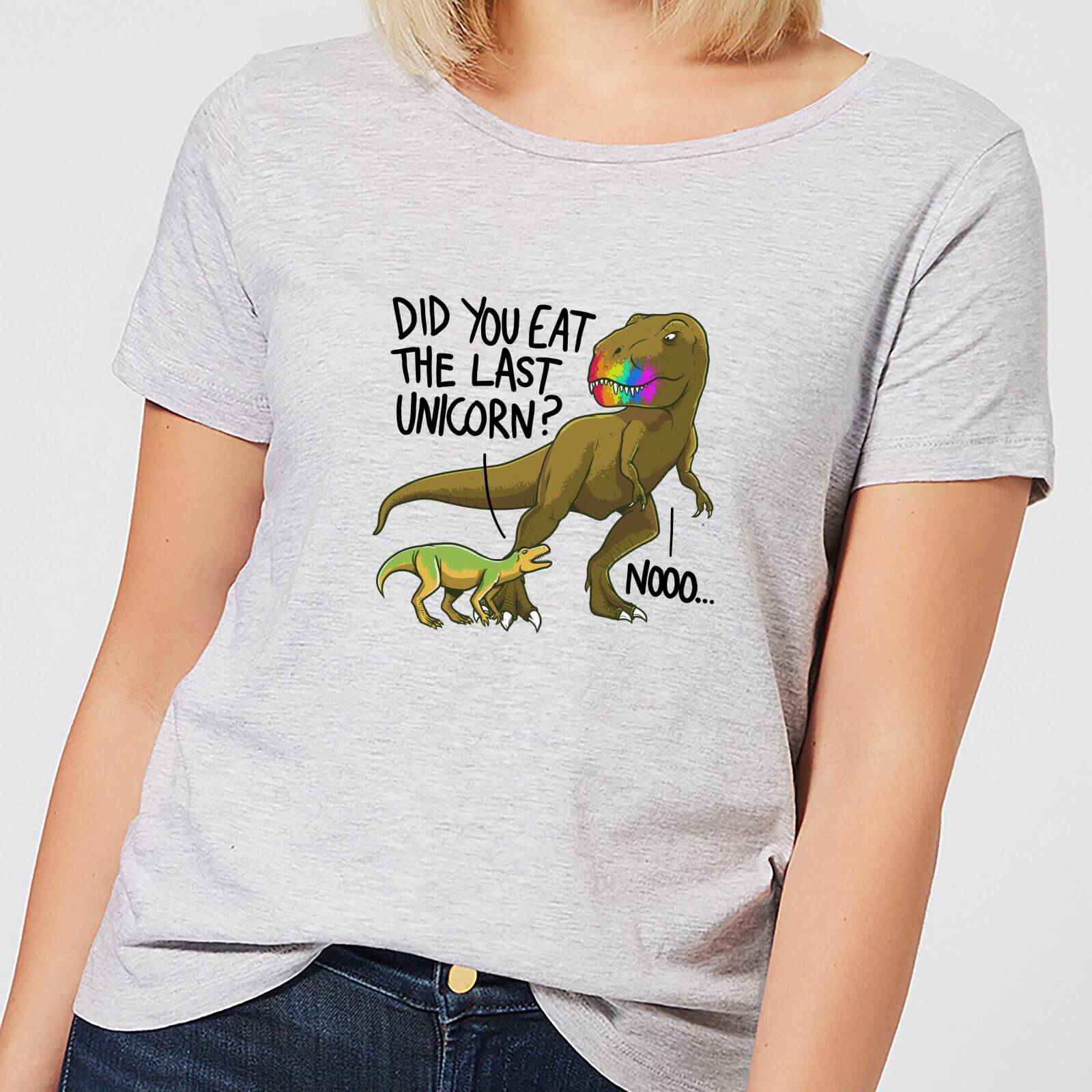 Did You Eat The Last Unicorn? Women's T-Shirt - Grey - 3XL - Grey