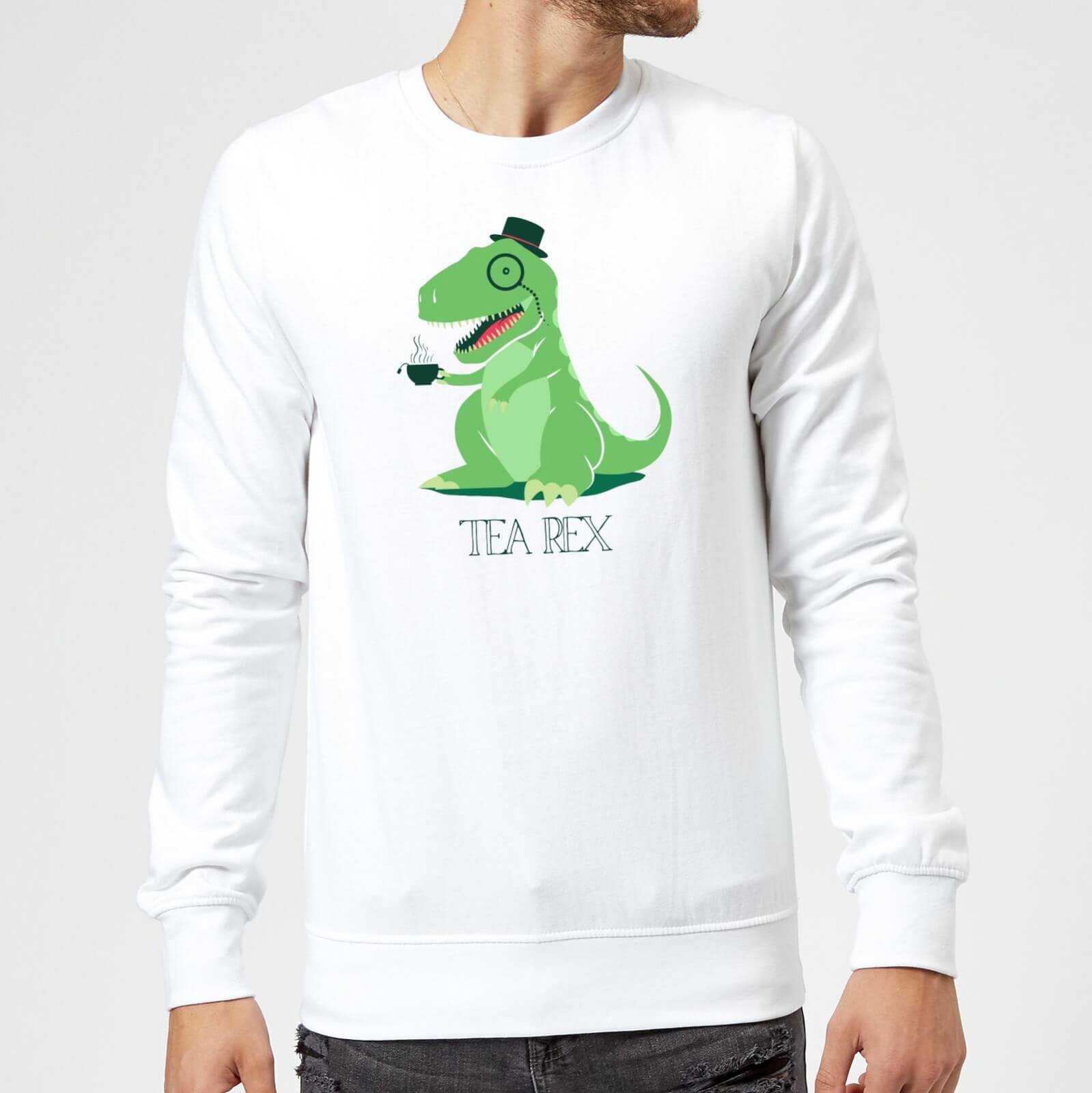 Tea Rex Sweatshirt - White - S - White