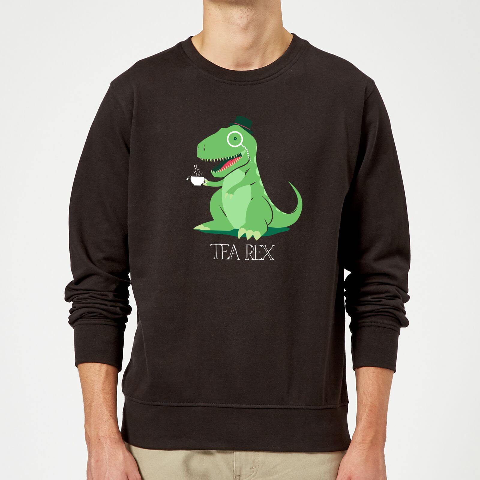 Tea Rex Sweatshirt - Black - 5XL - Black