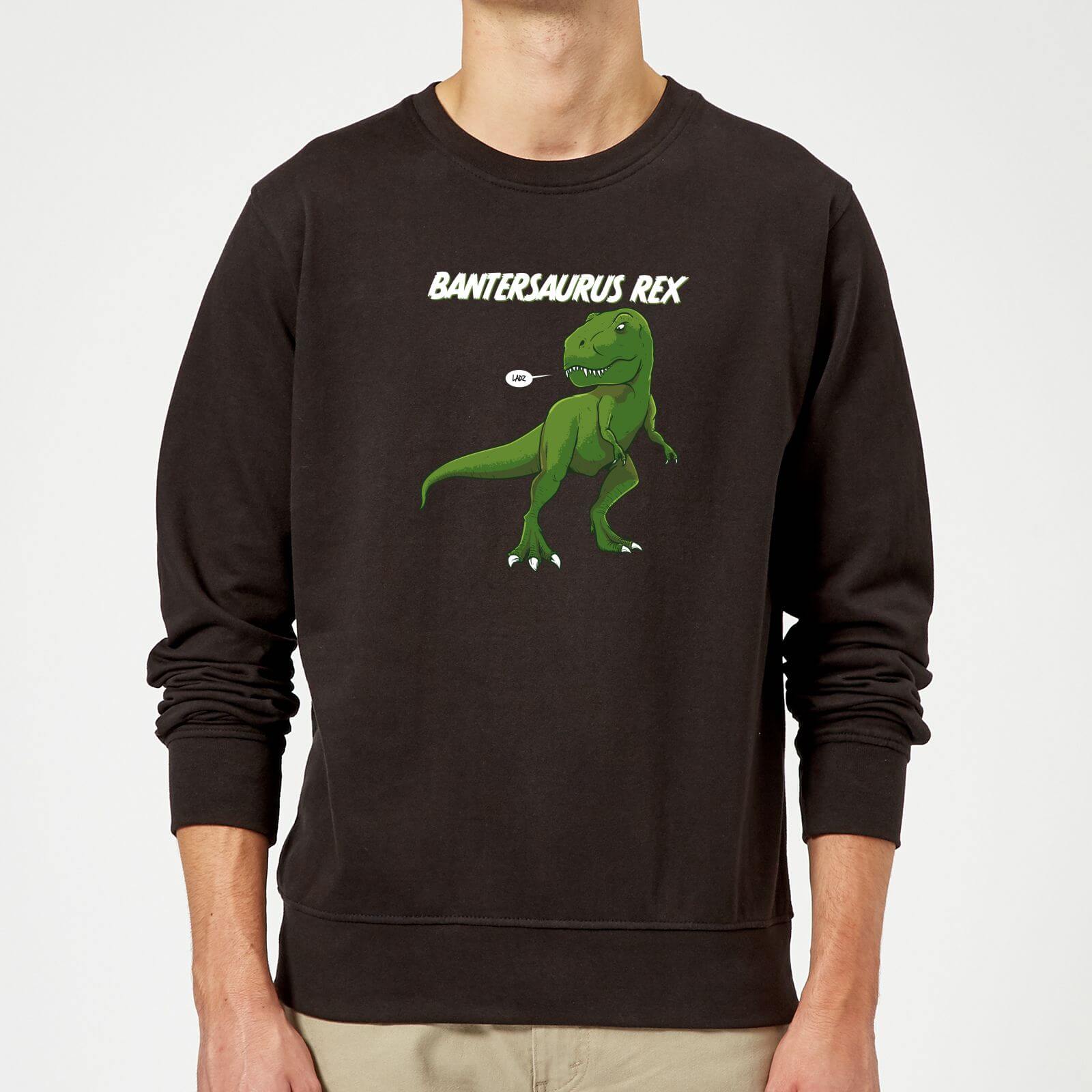 Bantersaurus Rex Sweatshirt - Black - 5XL - Black