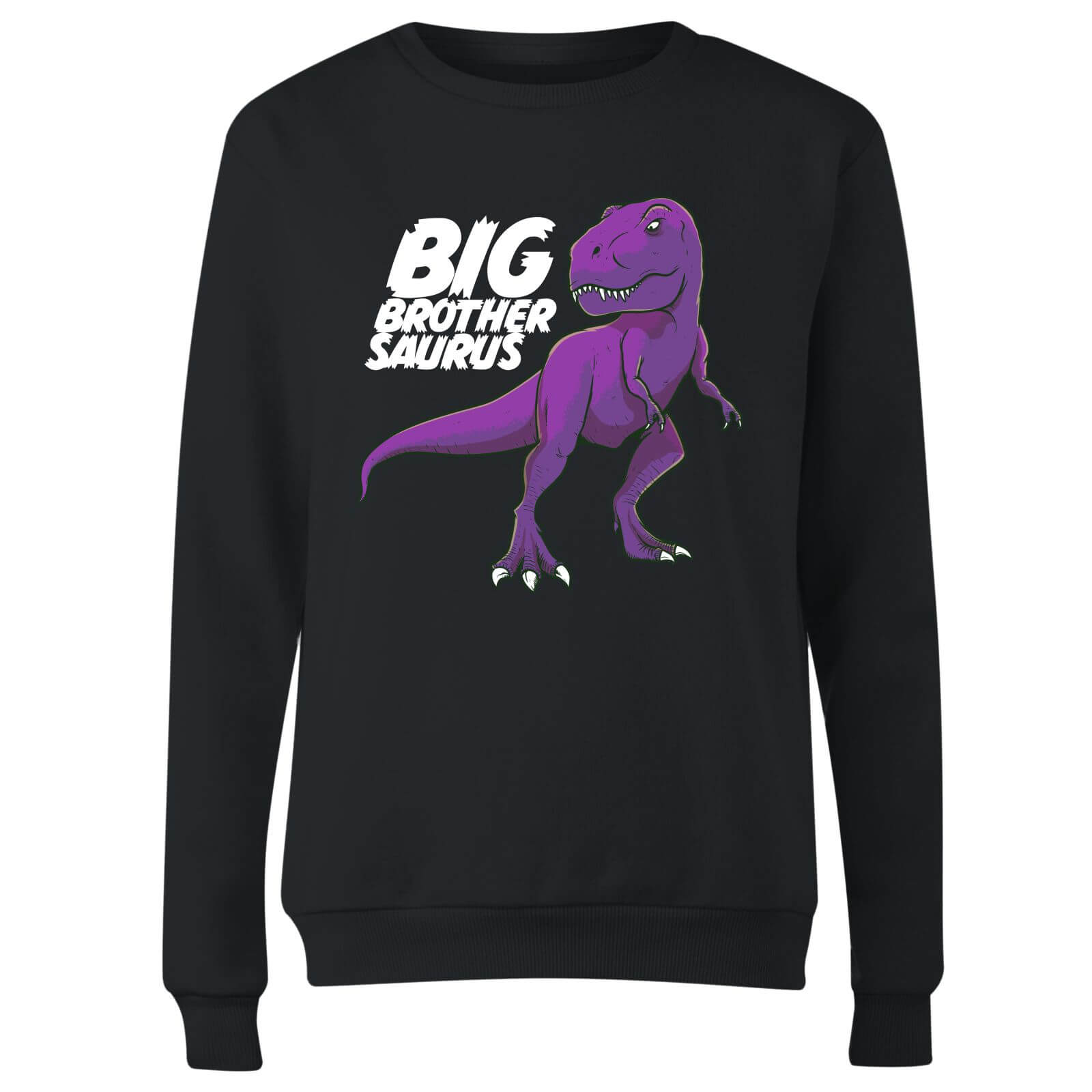 Im A Big Brothersaurus Women's Sweatshirt - Black - XS - Black