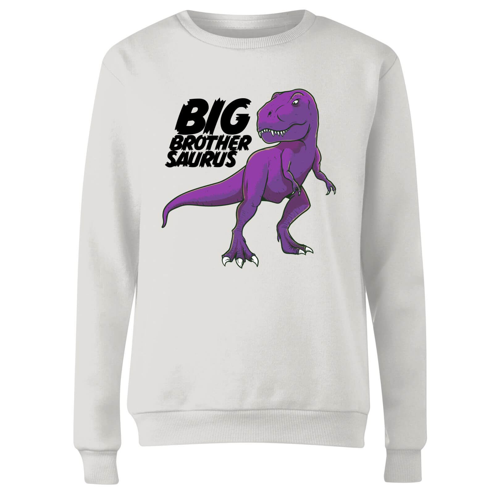 Im A Big Brothersaurus Women's Sweatshirt - White - XS - White