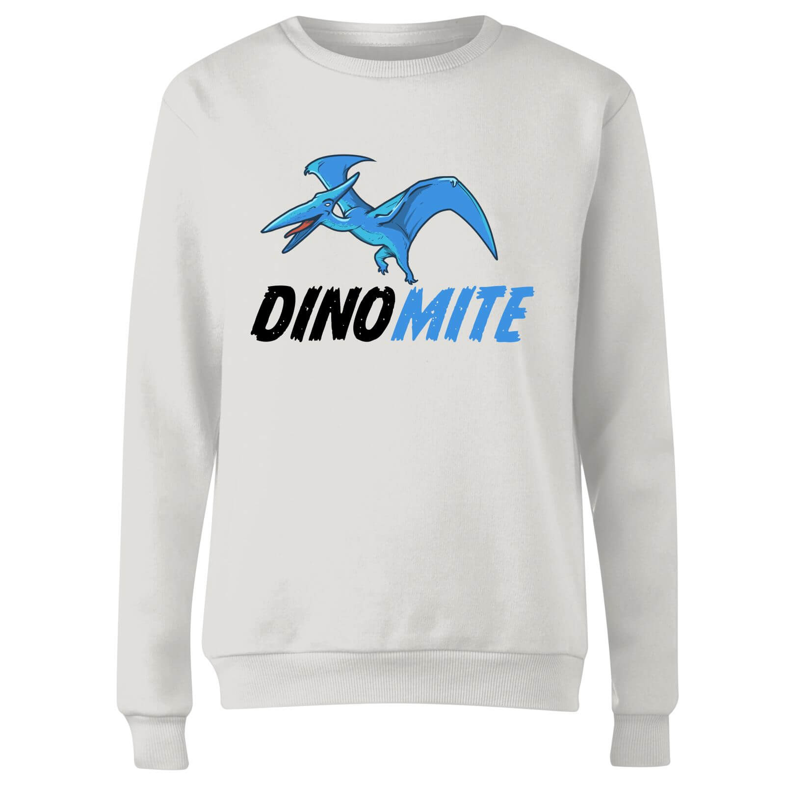 Dino Mite Women's Sweatshirt - White - XS - White