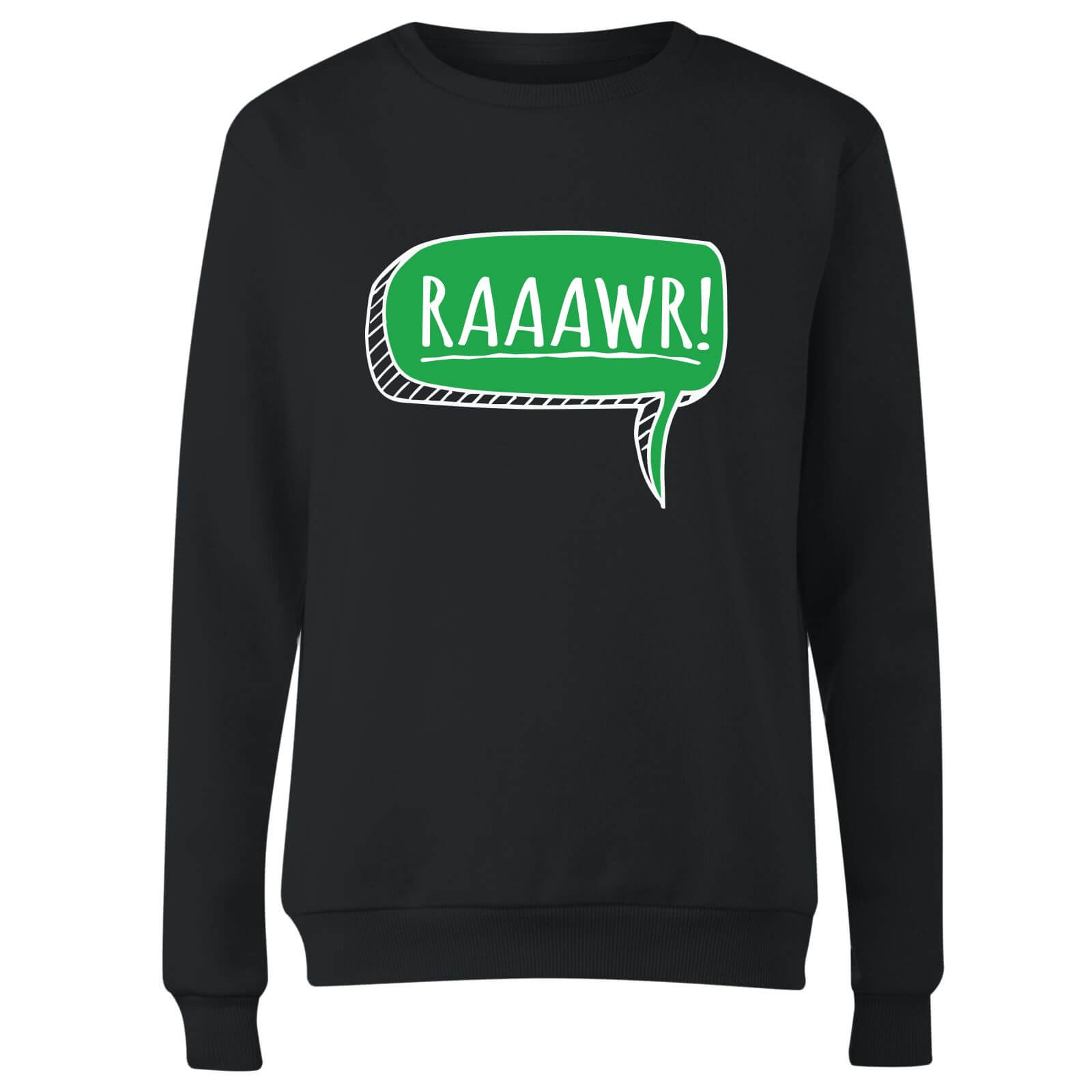 Raaawr Women's Sweatshirt - Black - XS - Black