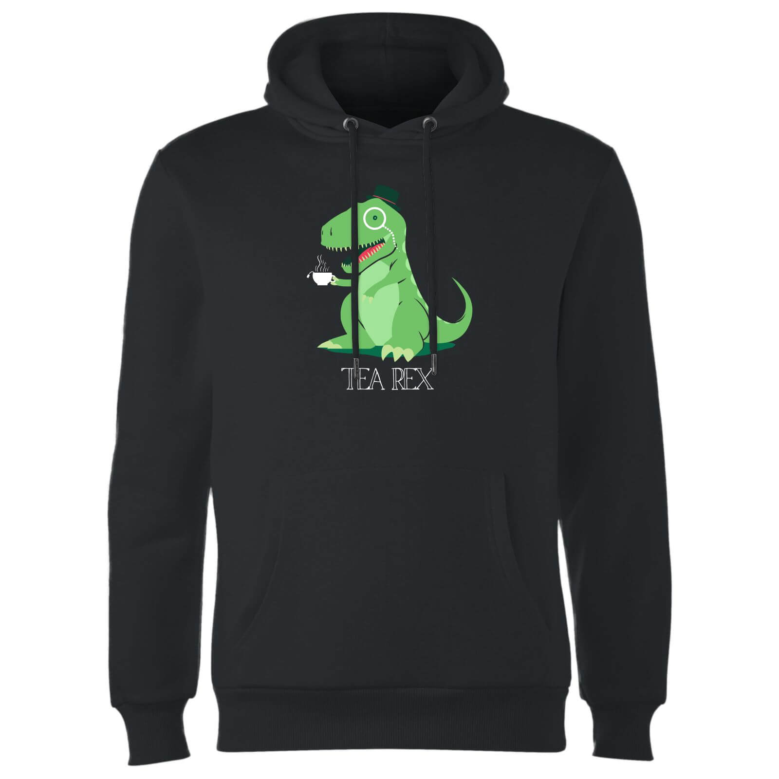 Tea Rex Hoodie - Black - S - Black