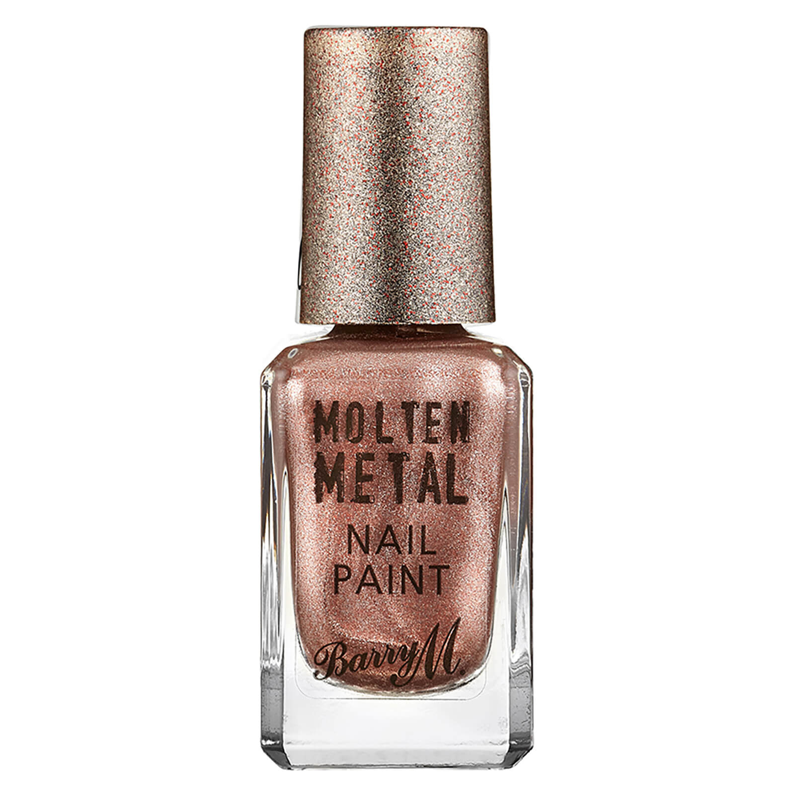 

Barry M Cosmetics Molten Metal Nail Paint (Various Shades) - Pink Ice