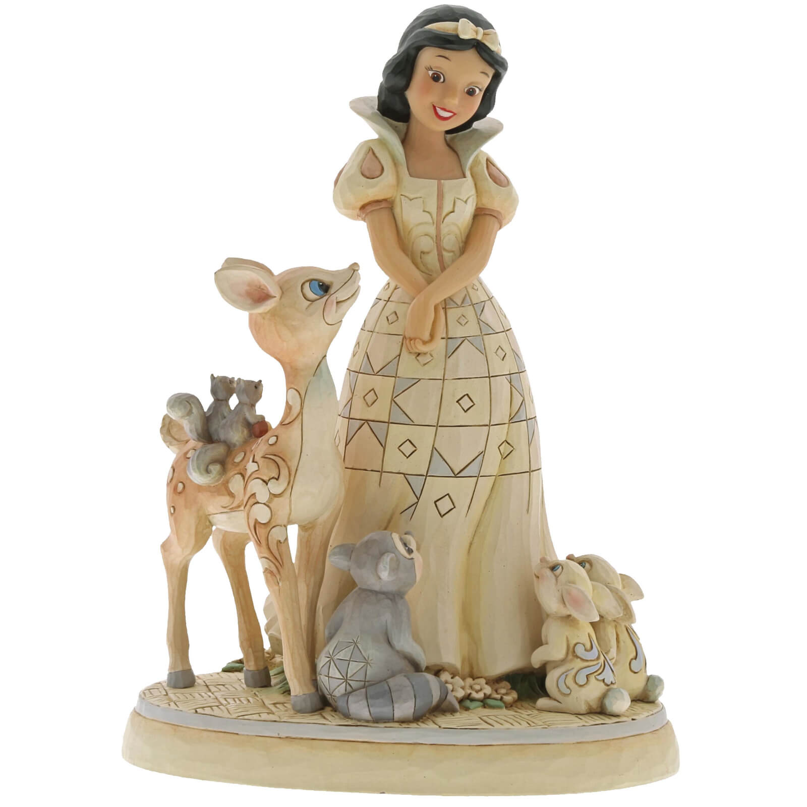 Statuetta di Biancaneve Gli amici del bosco linea White Wonderland, Disney Traditions