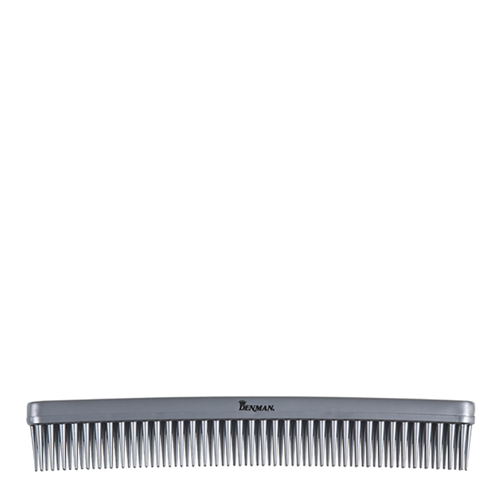 Denman Tame & Tease Styling Comb - Silver (175mm)