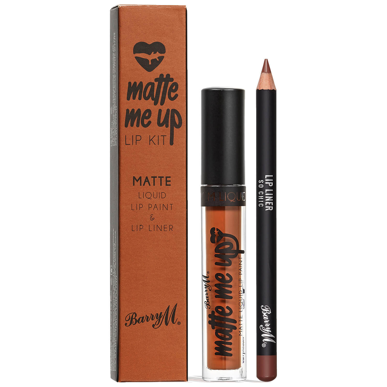 

Barry M Cosmetics Matte Me Up Lip Kit (Various Shades) - So Chic