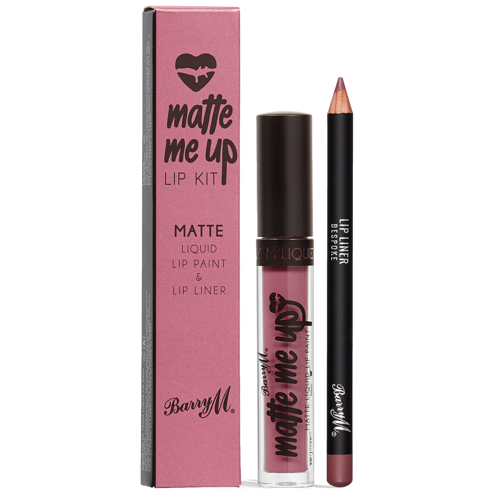 

Barry M Cosmetics Matte Me Up Lip Kit (Various Shades) - Bespoke