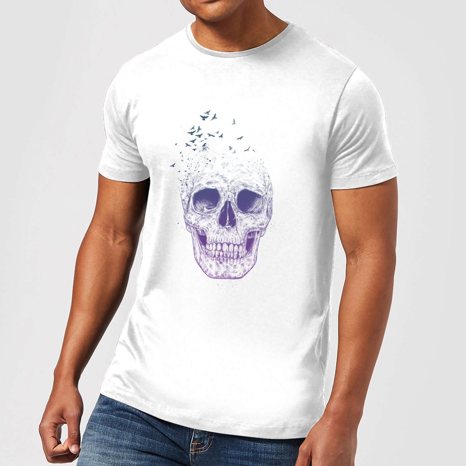 

Balazs Solti Lost Mind Men's T-Shirt - White - 4XL - Blanc