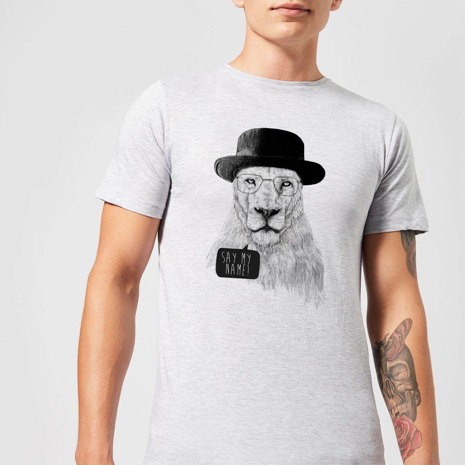 

Balazs Solti Say My Name Men's T-Shirt - Grey - 5XL - Gris