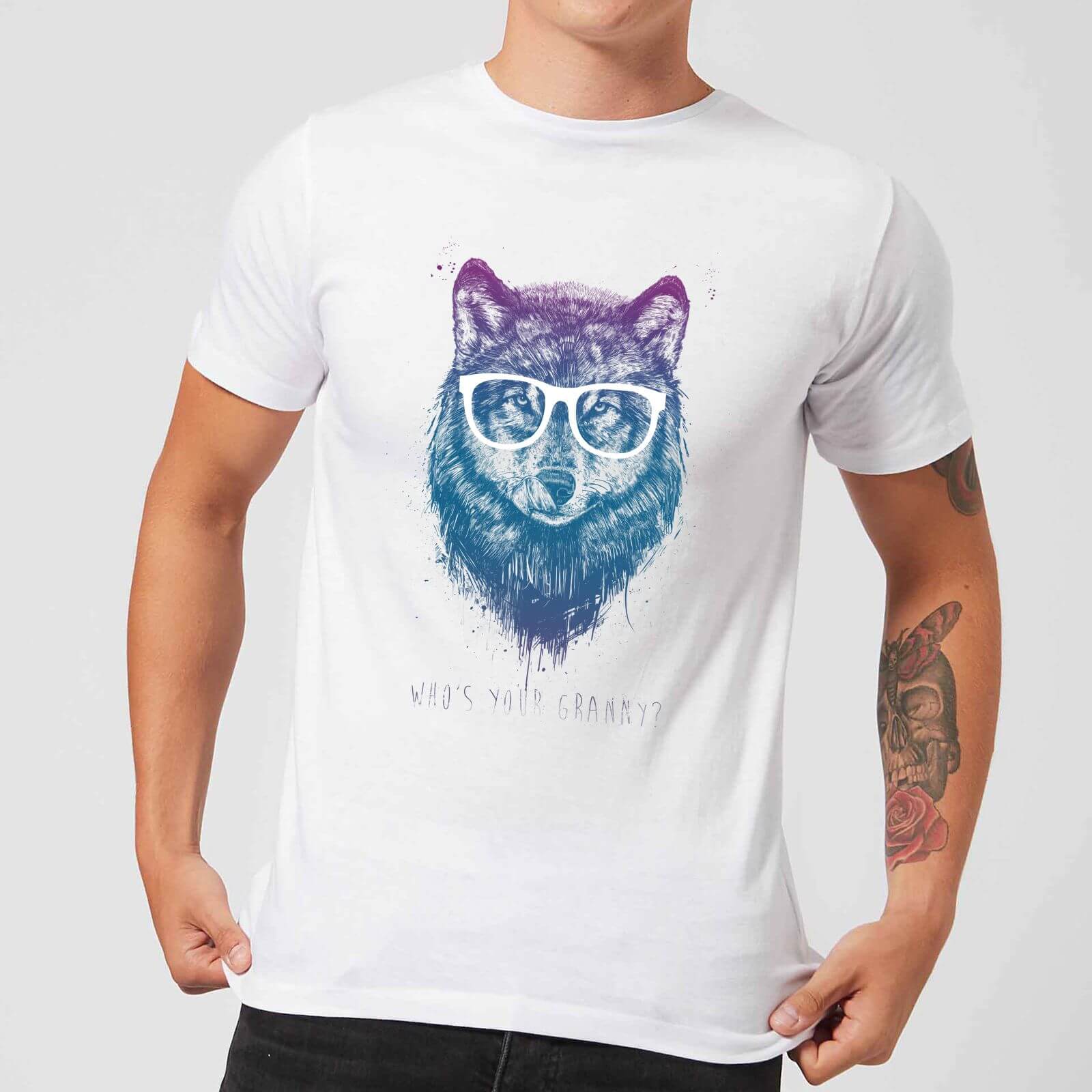 

Balazs Solti Who's Your Granny Men's T-Shirt - White - 4XL - Blanc