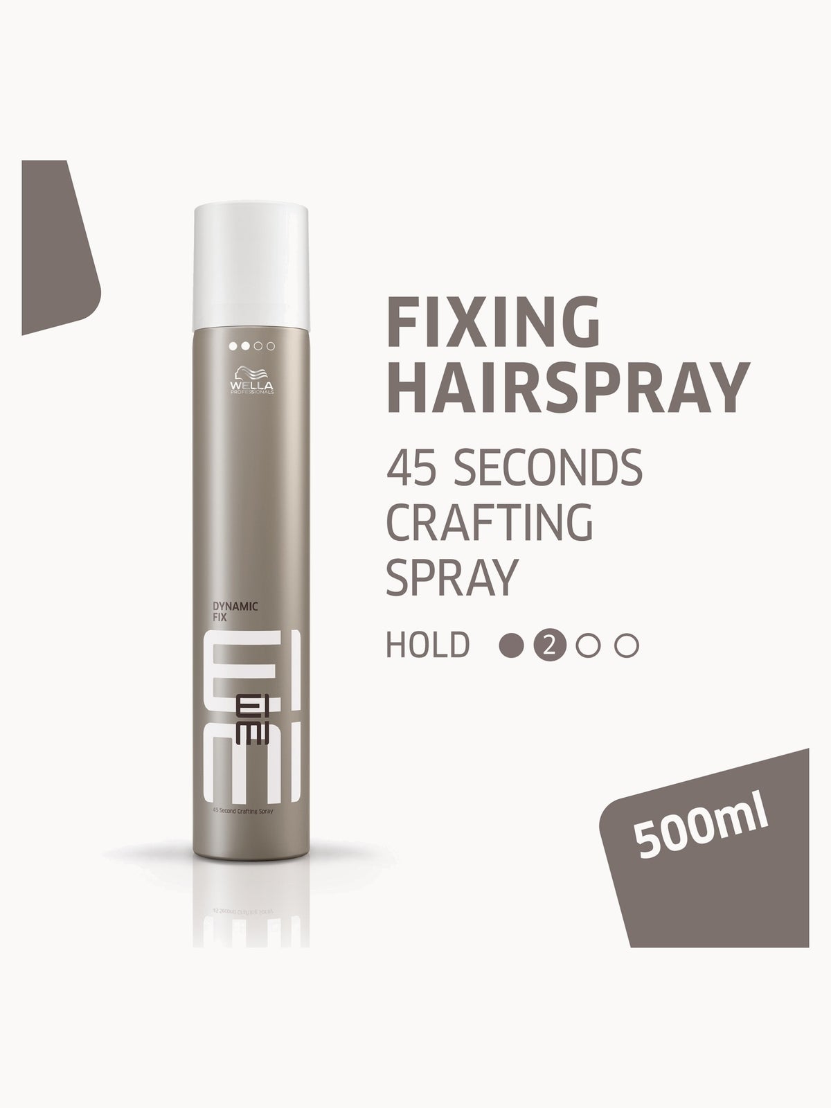 Wella Professionals EIMI Dynamic Fix Hair Spray 500ml 2
