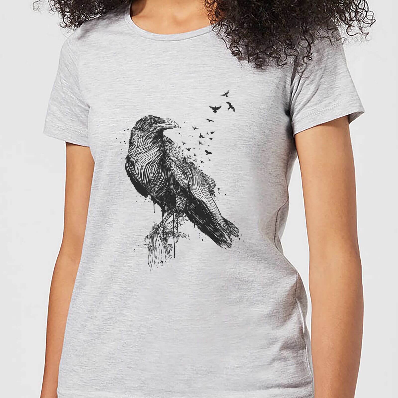 Balazs Solti Birds Flying Women's T-Shirt - Grey - 3XL - Grey