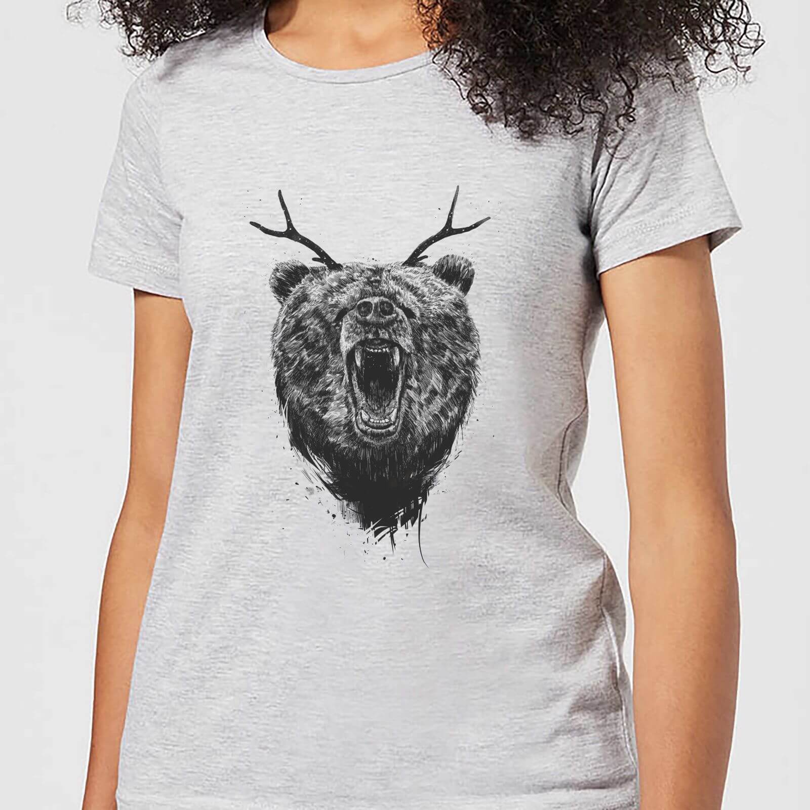 Balazs Solti Dear Bear Women's T-Shirt - Grey - 4XL - Grey