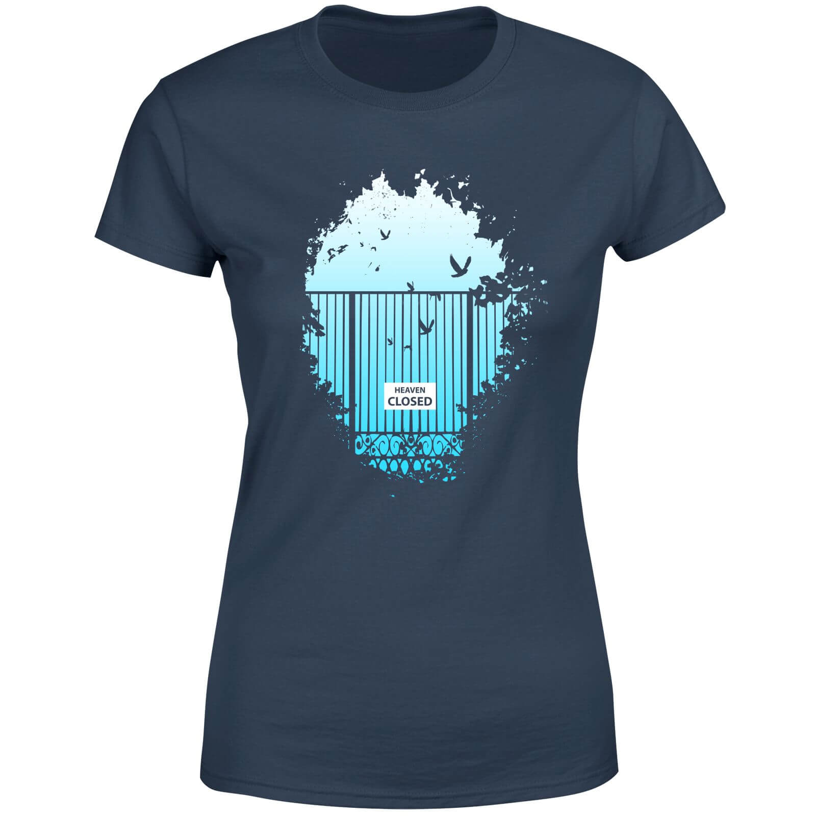 Balazs Solti Heavens Closed Women's T-Shirt - Navy - S - Navy