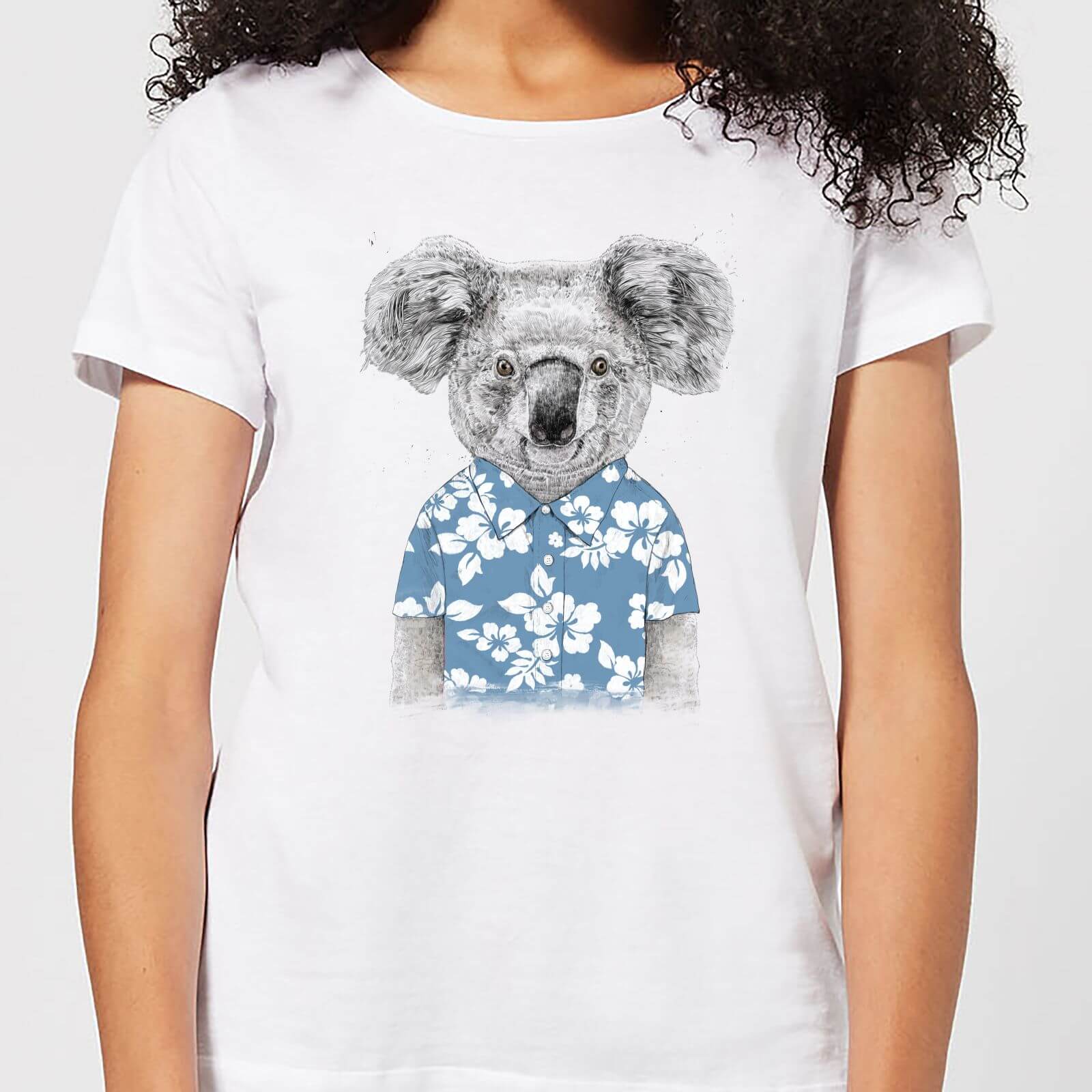 Balazs Solti Koala Bear Women's T-Shirt - White - 4XL - White