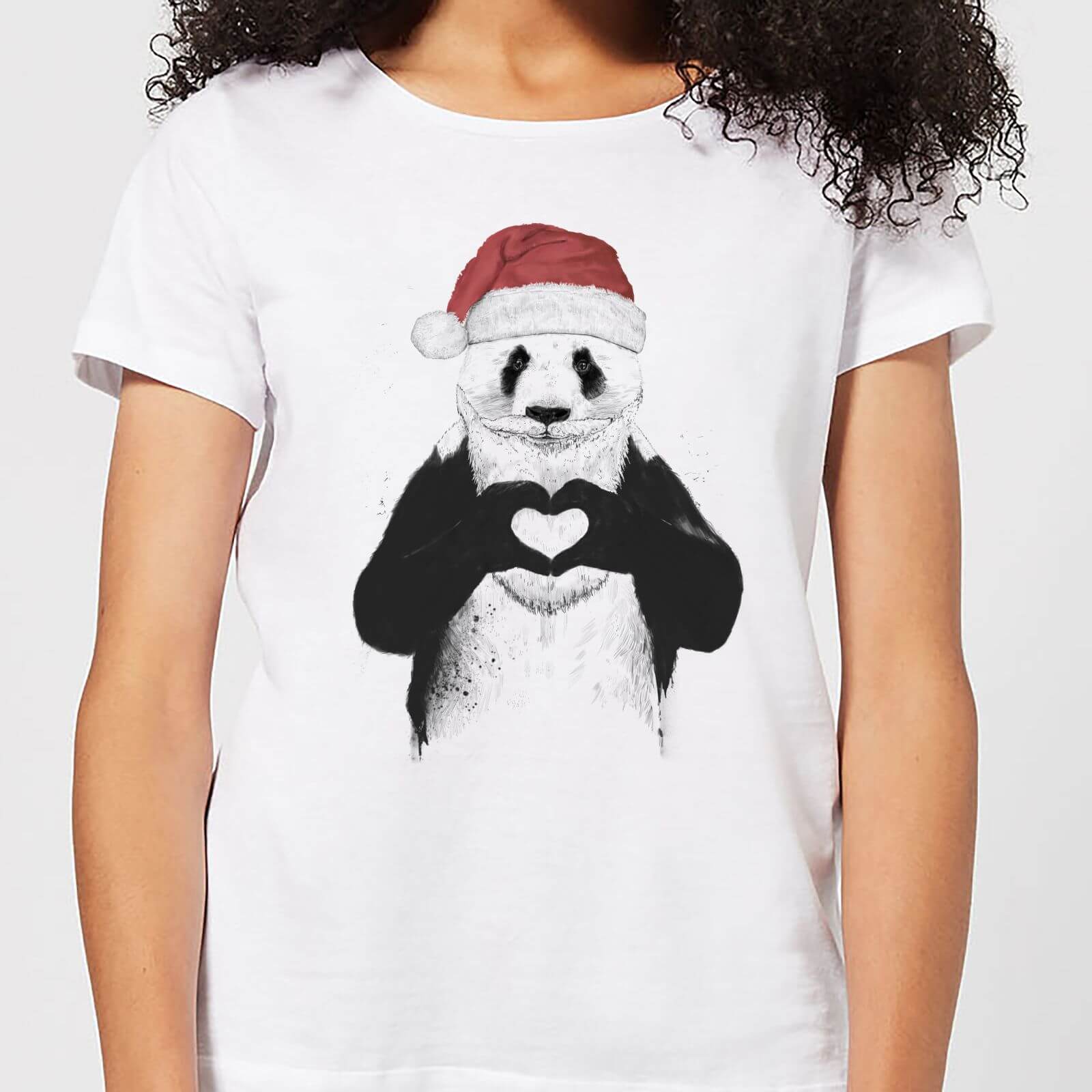 Balazs Solti Santa Bear Women's T-Shirt - White - 4XL - White