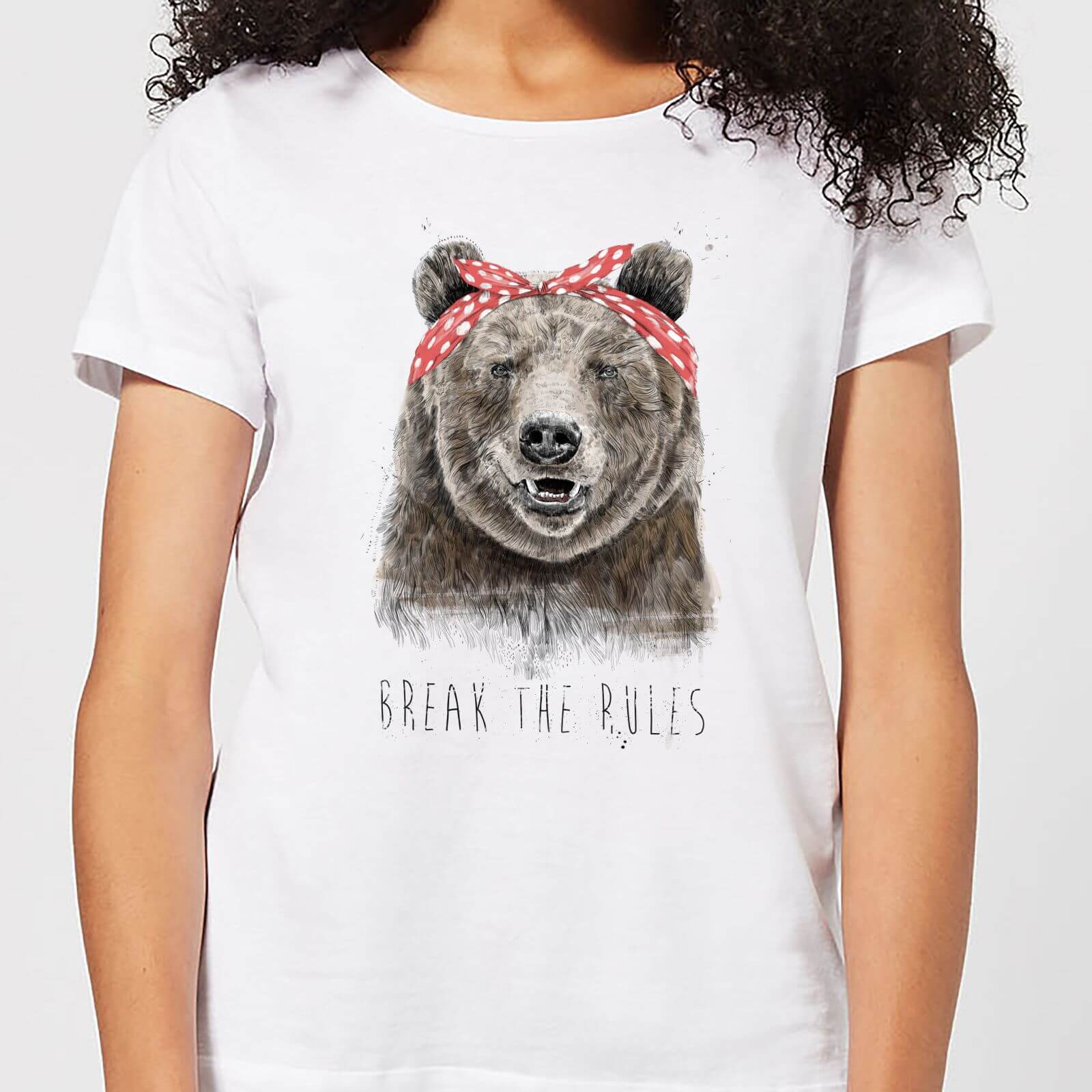 Balazs Solti Break The Rules Women's T-Shirt - White - 4XL - White