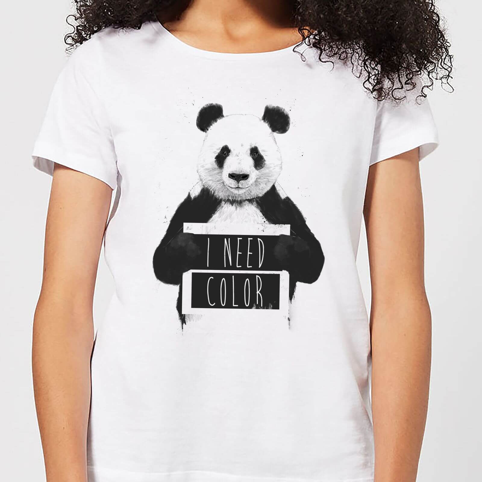 Balazs Solti I Need Color Women's T-Shirt - White - 4XL - White