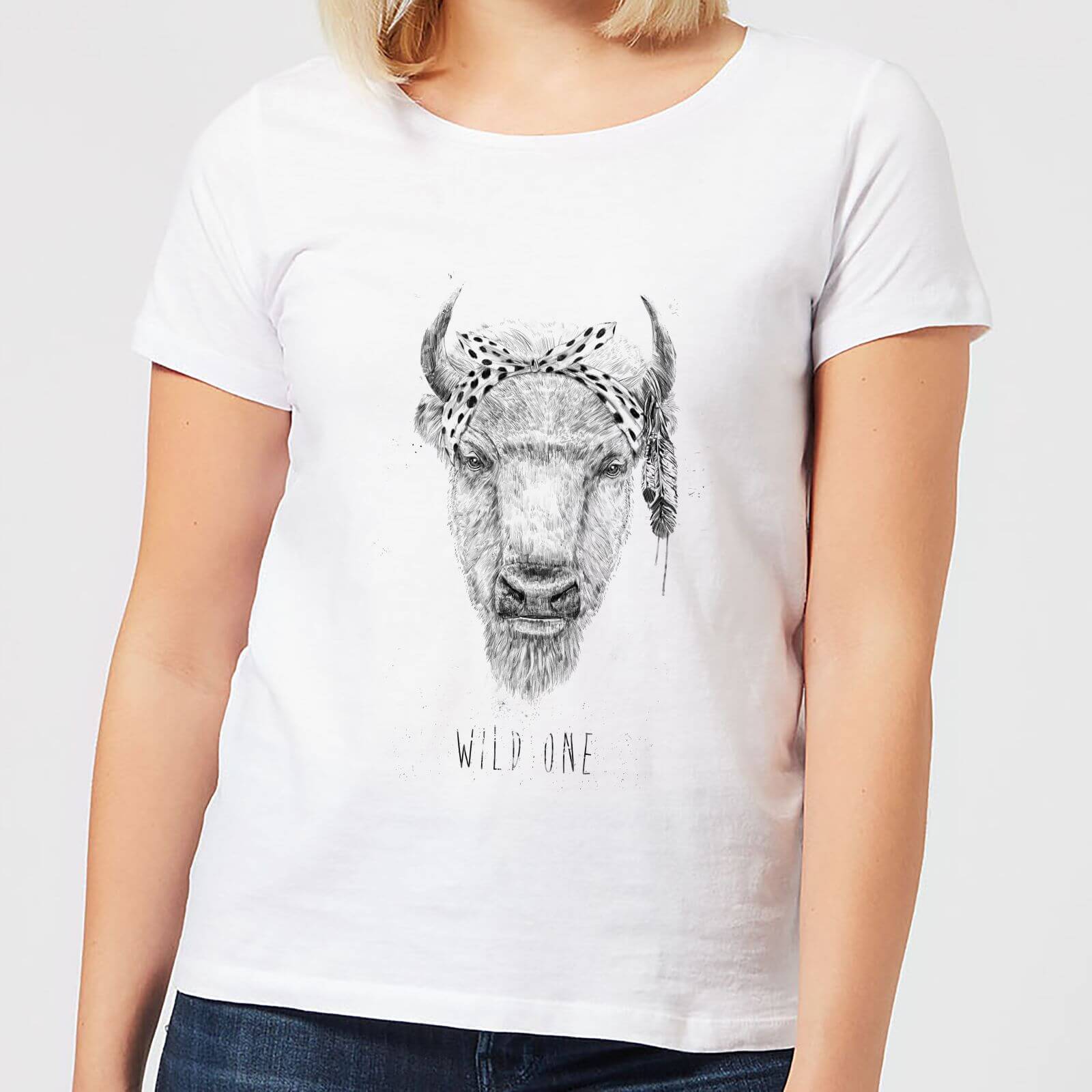 Balazs Solti Wild One Women's T-Shirt - White - 4XL - White