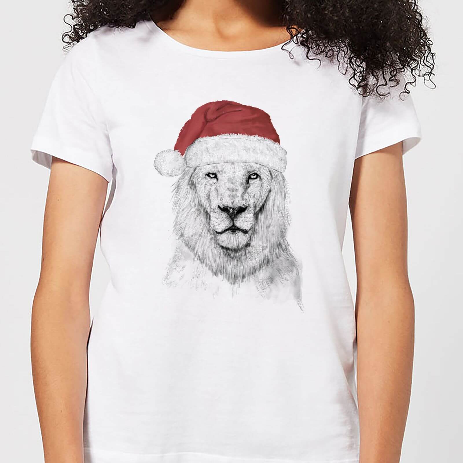 Balazs Solti Santa Bear Women's T-Shirt - White - 4XL - White