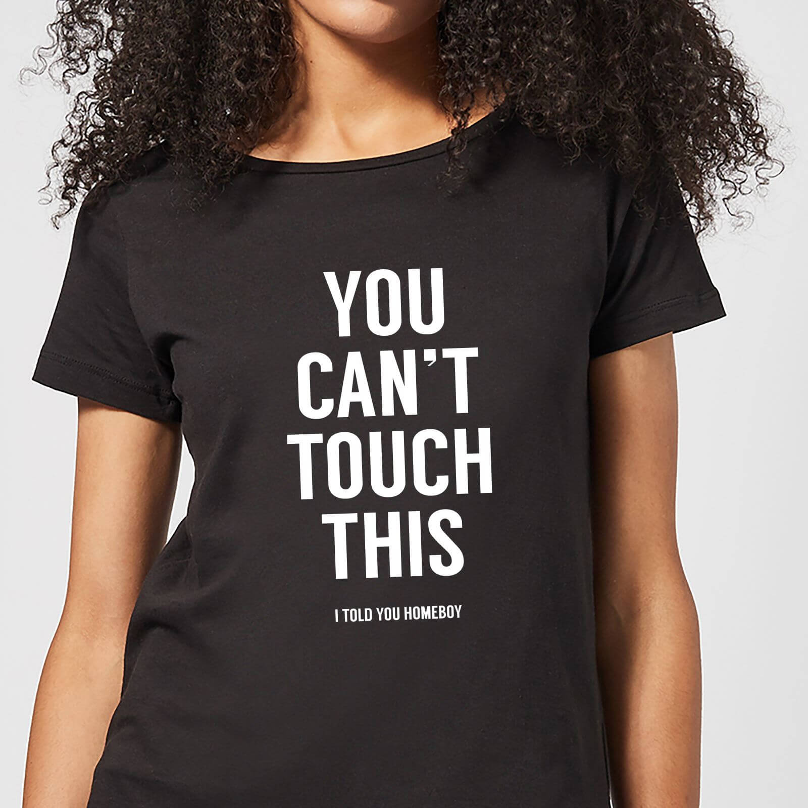 Balazs Solti Can't Touch This Women's T-Shirt - Black - 4XL - Black