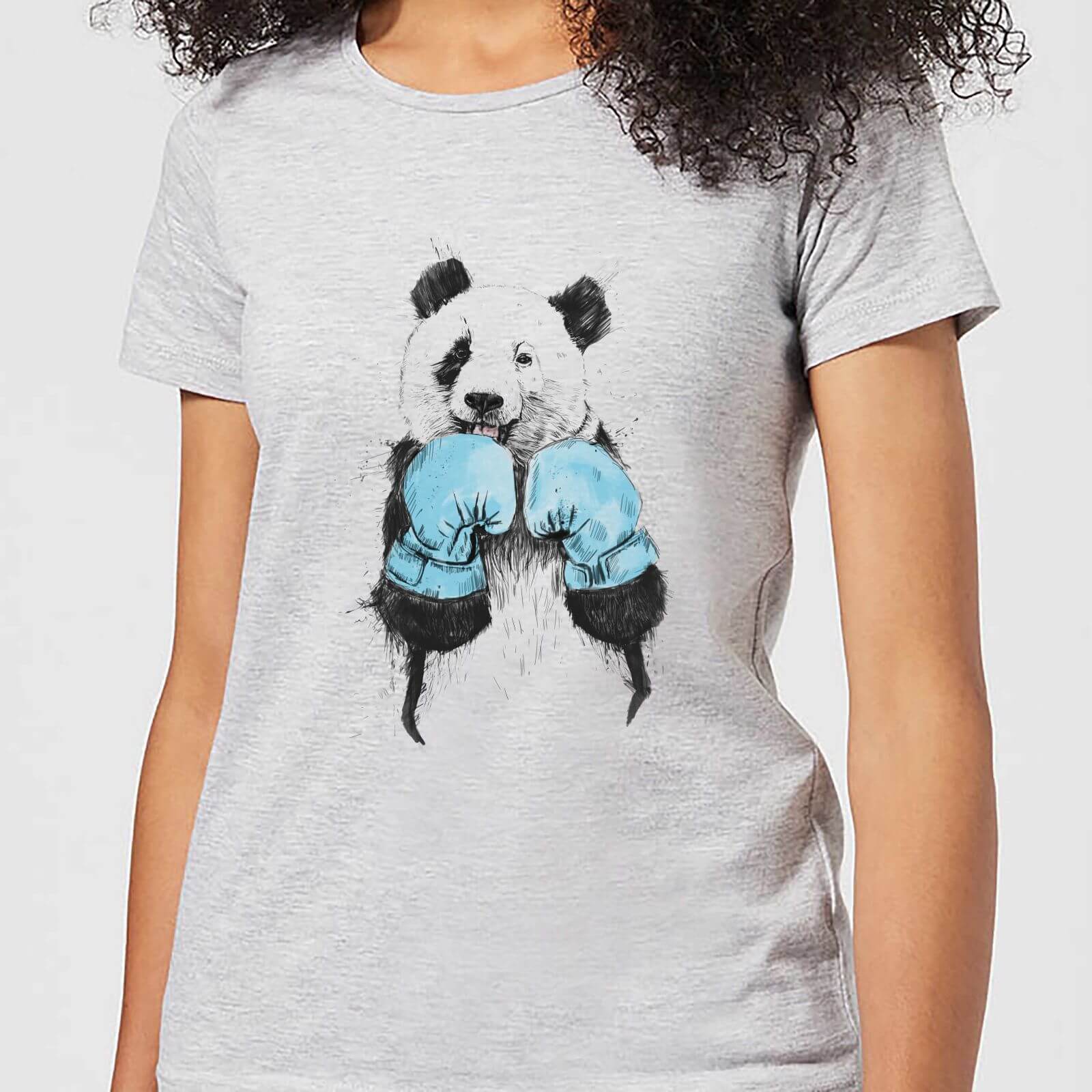 Balazs Solti Boxing Panda Women's T-Shirt - Grey - 3XL - Grey