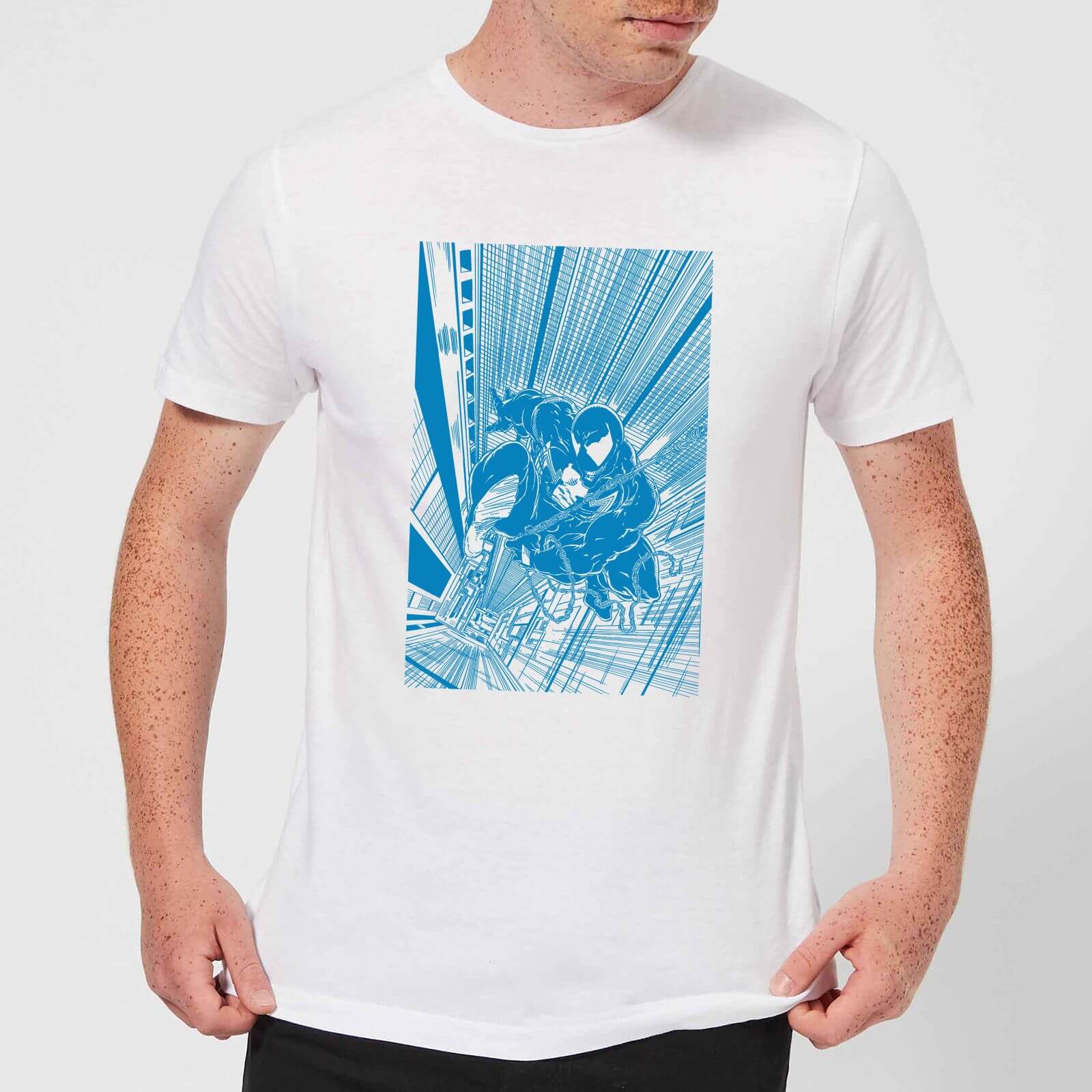 Venom Comic Panel Herren T-Shirt - Weiß - M - Weiß