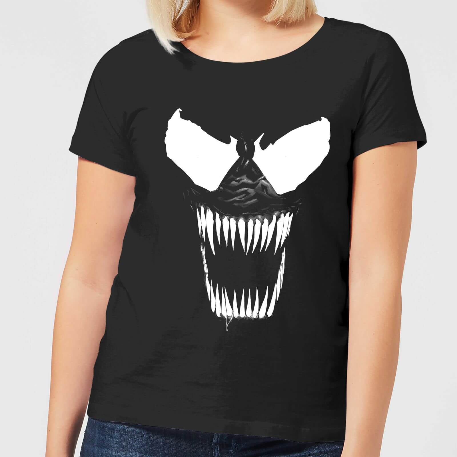 

T-Shirt Venom Bare Teeth - Nero - Donna - 3XL
