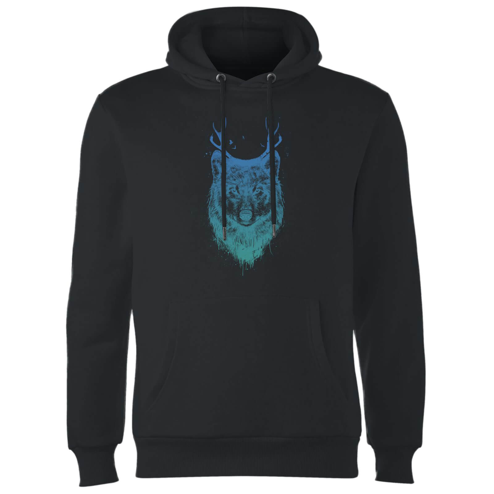 Balazs Solti Wolf Hoodie - Black - L - Black
