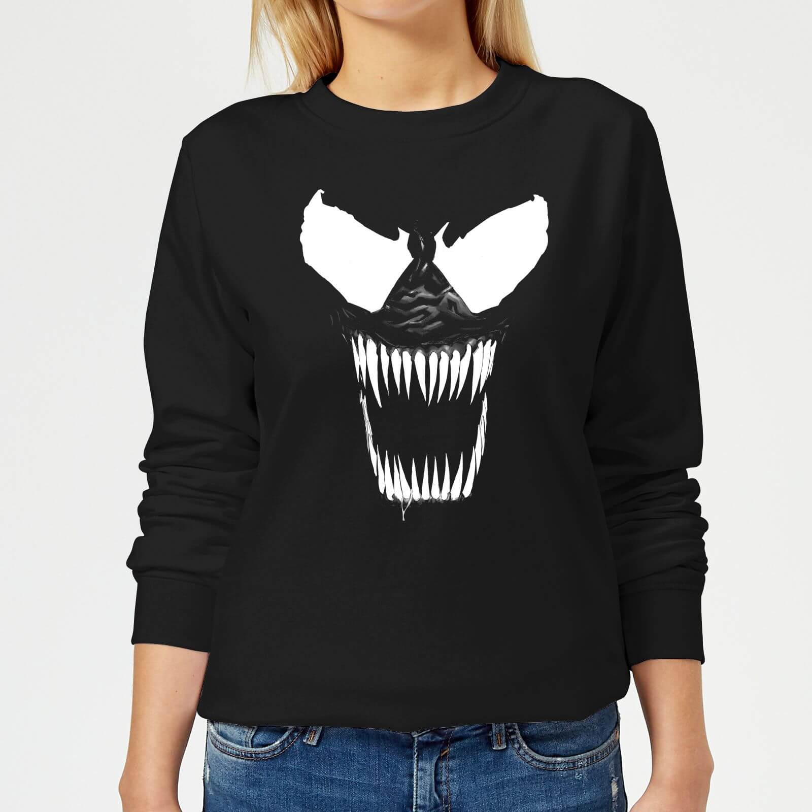 Venom Bare Teeth Damen Pullover - Schwarz - M - Schwarz
