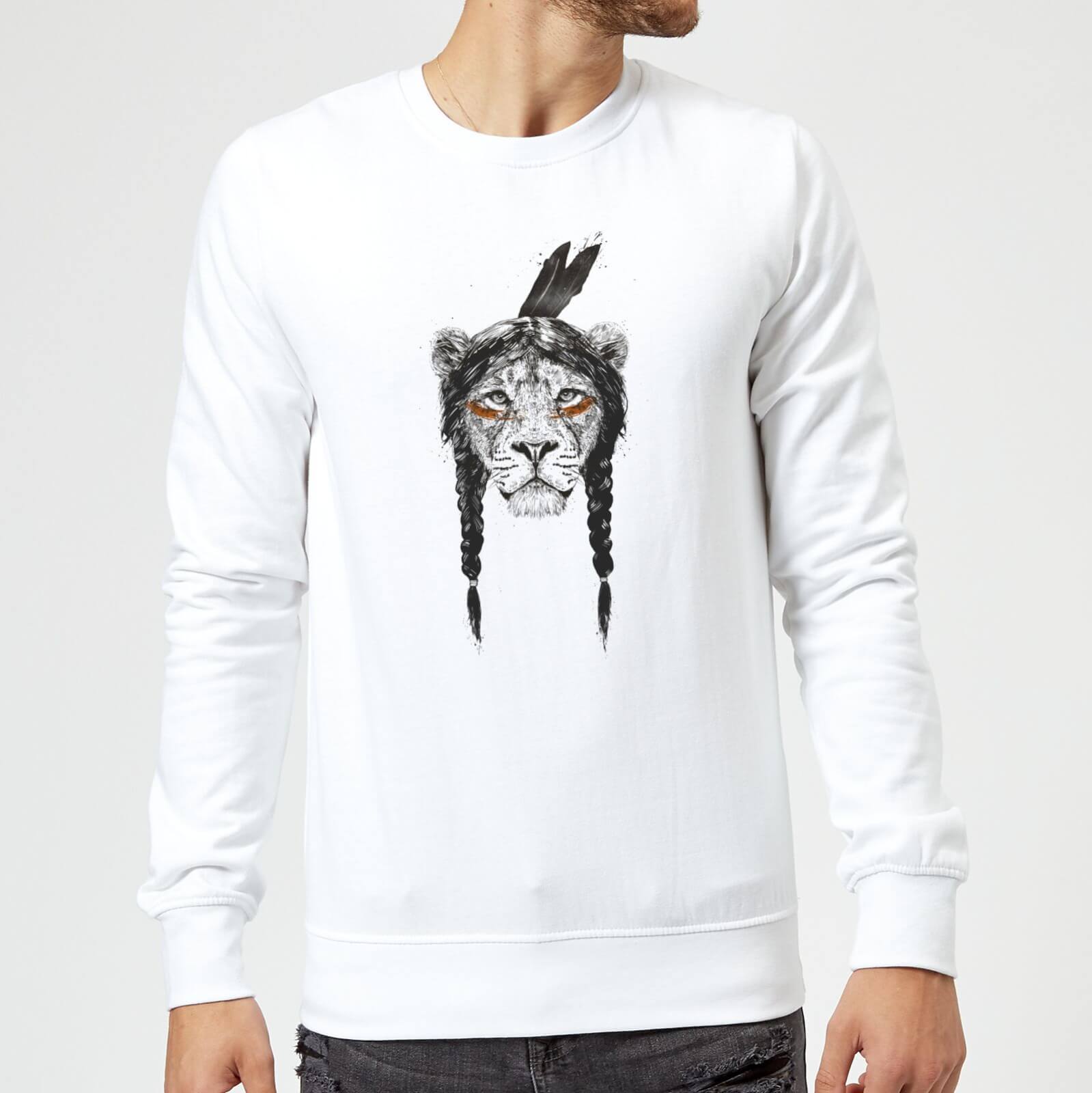 Balazs Solti Native Lion Sweatshirt - White - S - White