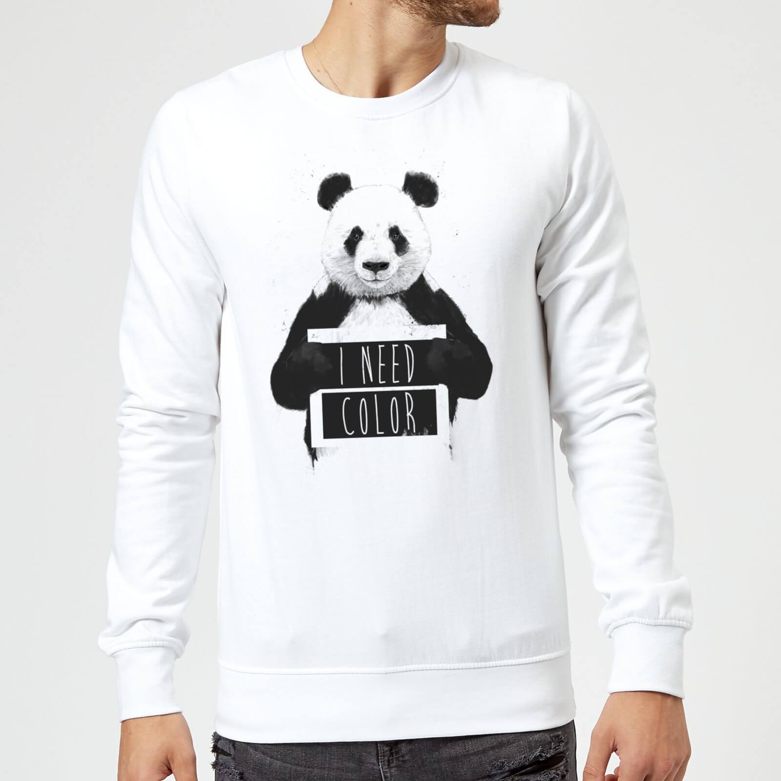 Balazs Solti I Need Color Sweatshirt - White - S - White