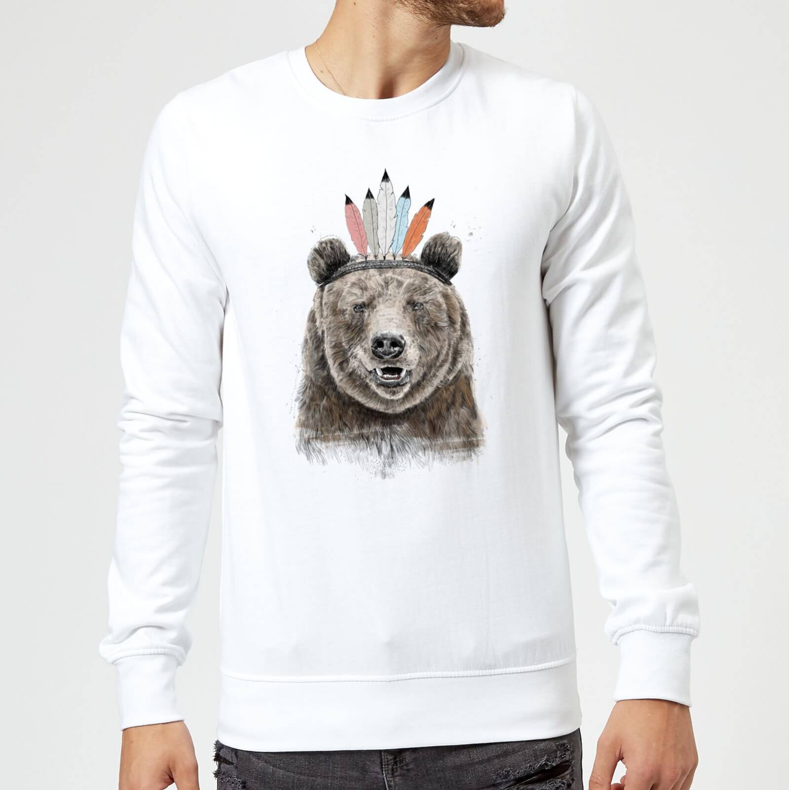 Balazs Solti Native Bear Sweatshirt - White - S - White