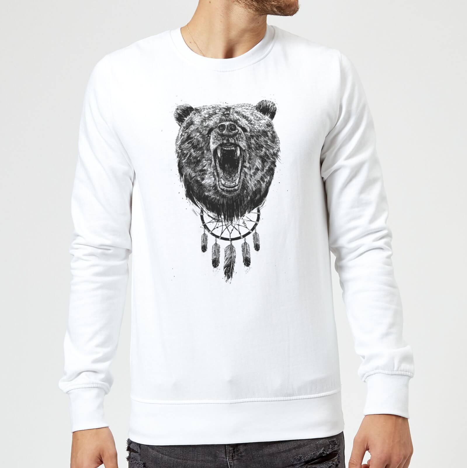 Balazs Solti Dreamcatcher Bear Sweatshirt - White - S - White