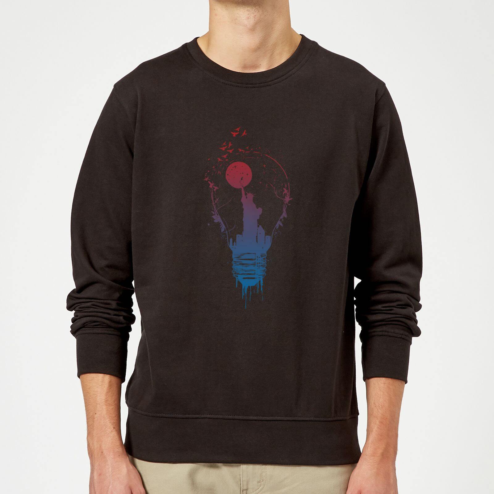 

Balazs Solti NYC Moon Sweatshirt - Black - 5XL - Noir