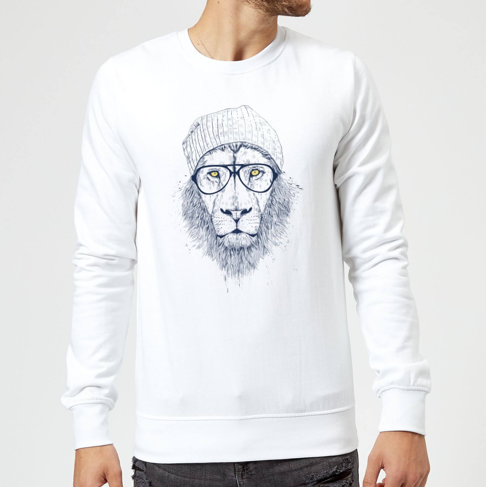 Balazs Solti Lion Sweatshirt - White - S - White