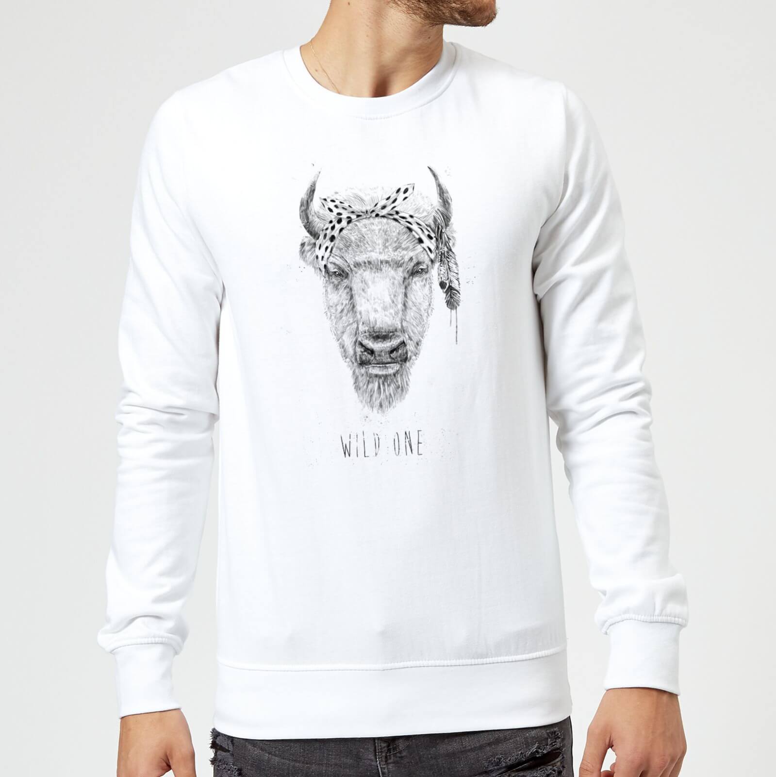 Balazs Solti Wild One Sweatshirt - White - S - White