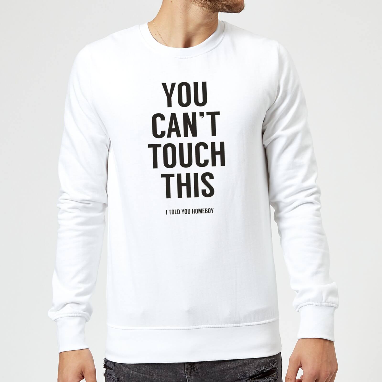 Balazs Solti Can't Touch This Sweatshirt - White - S - White