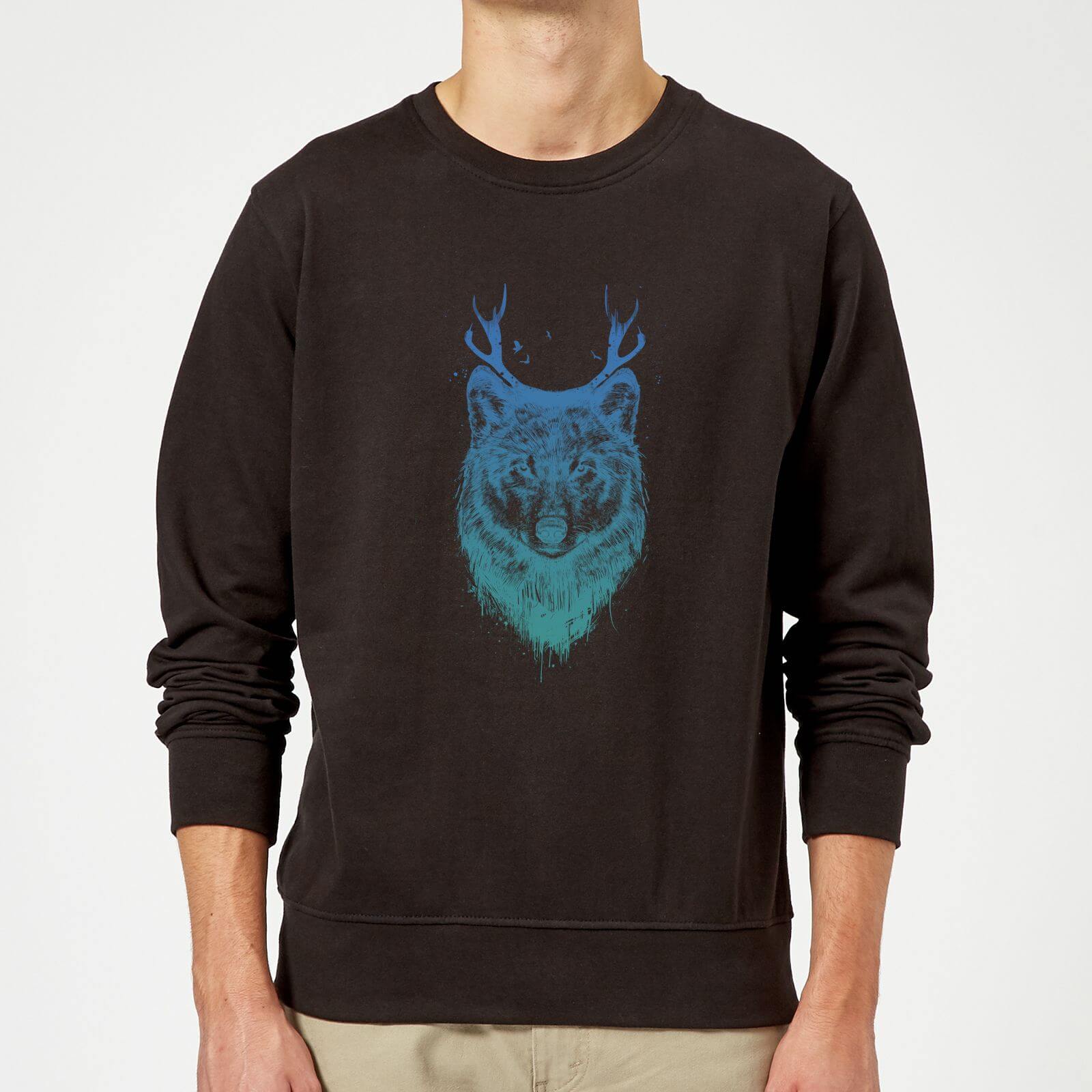 

Balazs Solti Wolf Sweatshirt - Black - 5XL - Noir