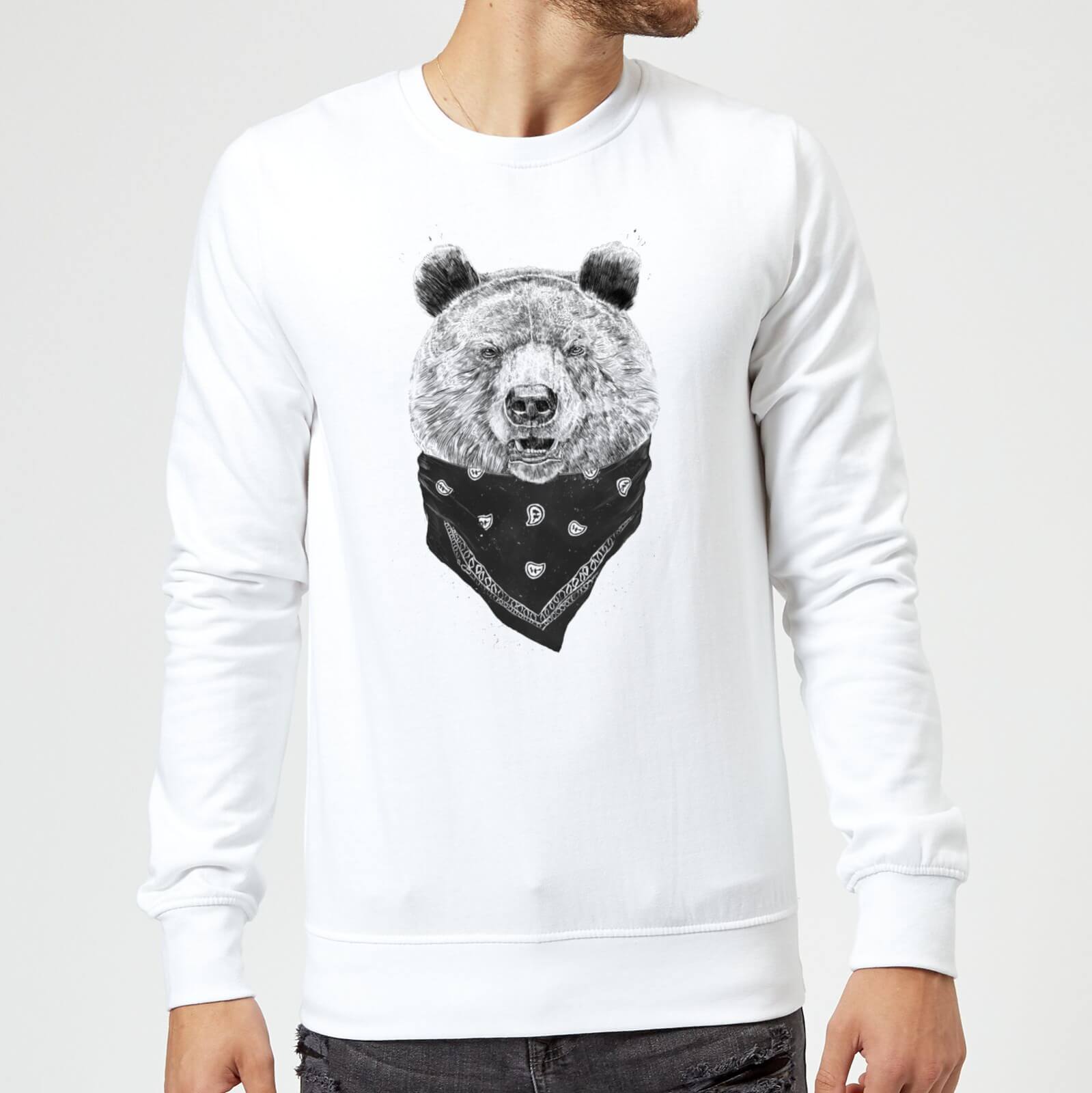 Balazs Solti Bandana Panda Sweatshirt - White - S - White