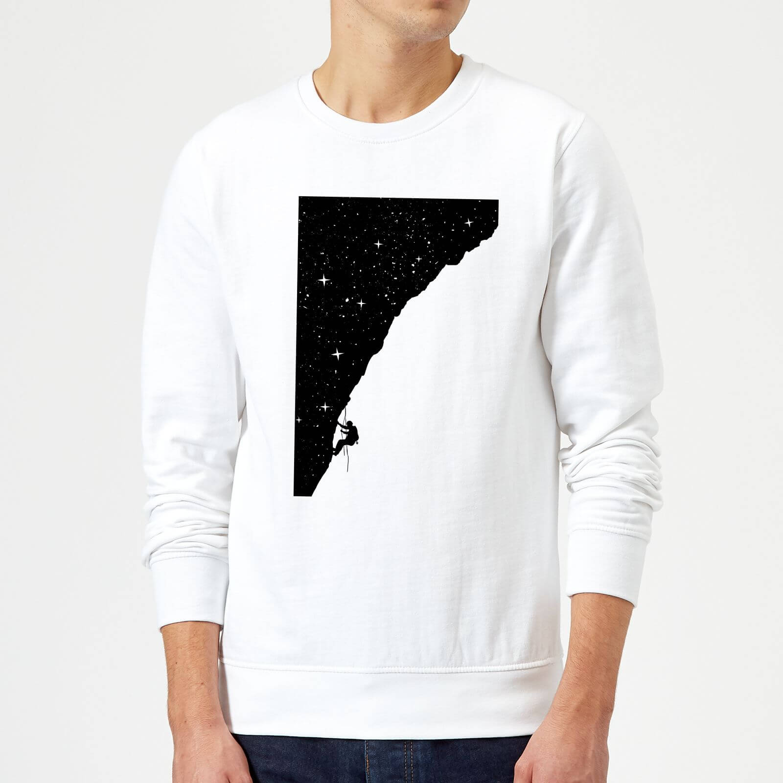Balazs Solti Starry Climb Sweatshirt - White - S - White