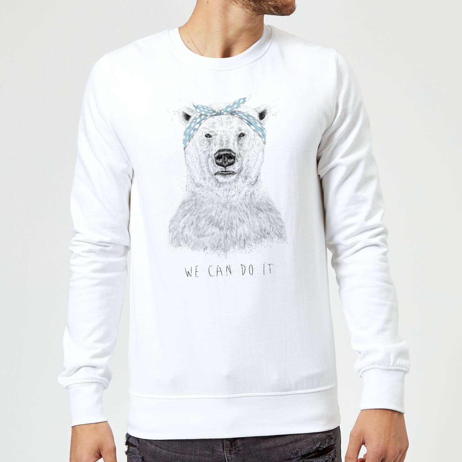 Balazs Solti We Can Do It Sweatshirt - White - S - White