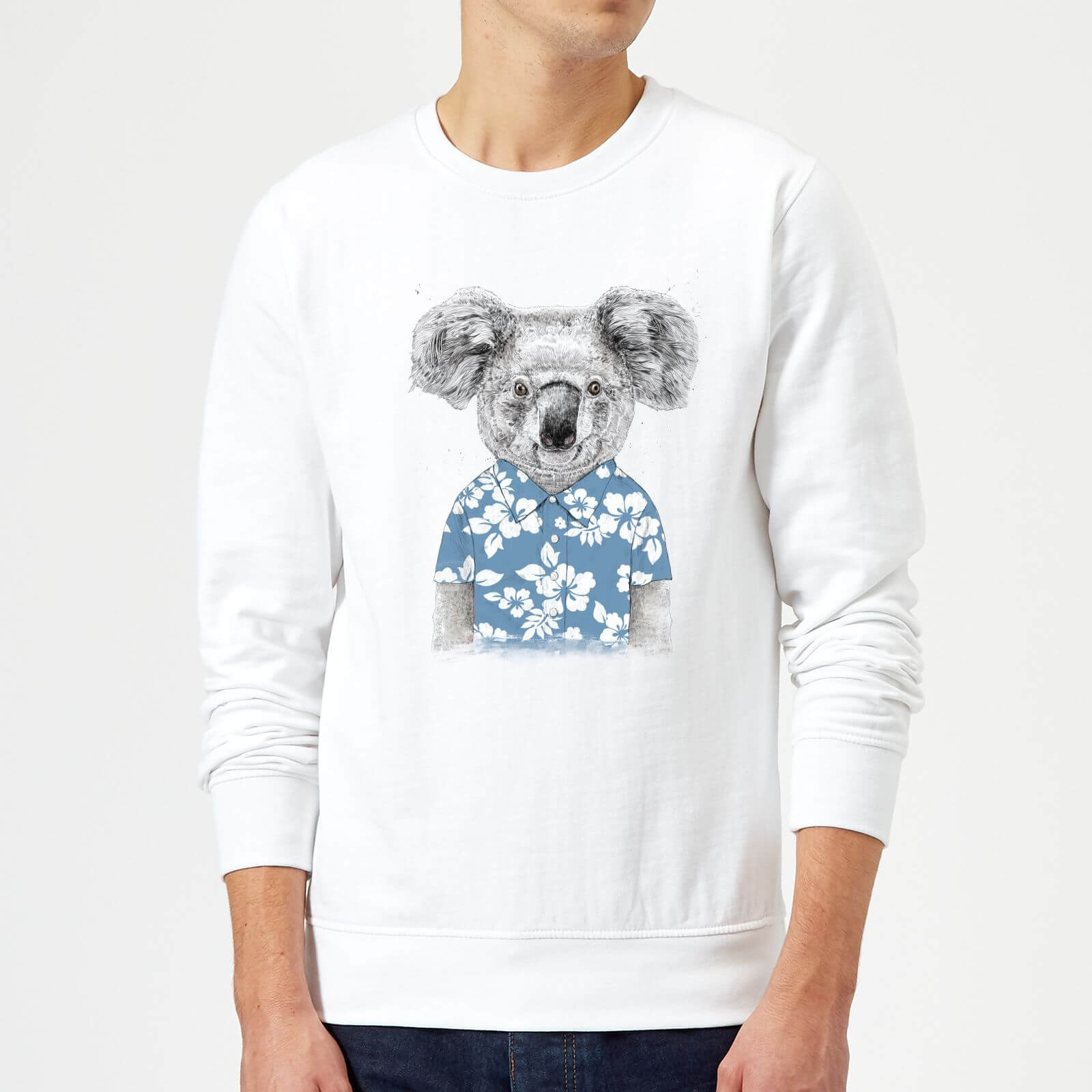 Balazs Solti Koala Bear Sweatshirt - White - S - White